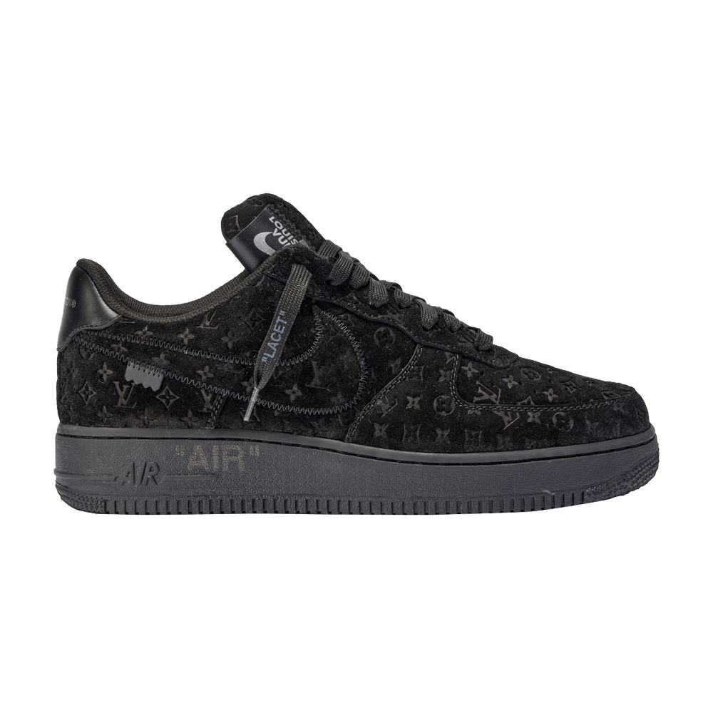 Louis Vuitton x Air Force 1 Low 'Triple Black'