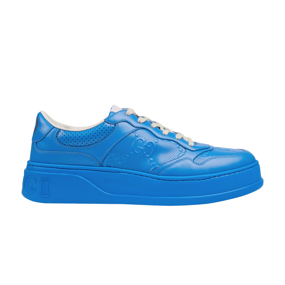 Gucci GG Sneaker 'Bright Blue Embossed'