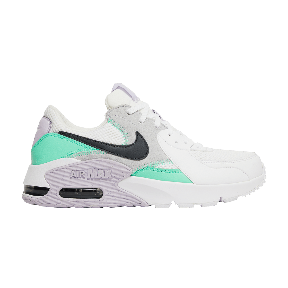 Pre-owned Nike Wmns Air Max Excee 'green Glow' In White