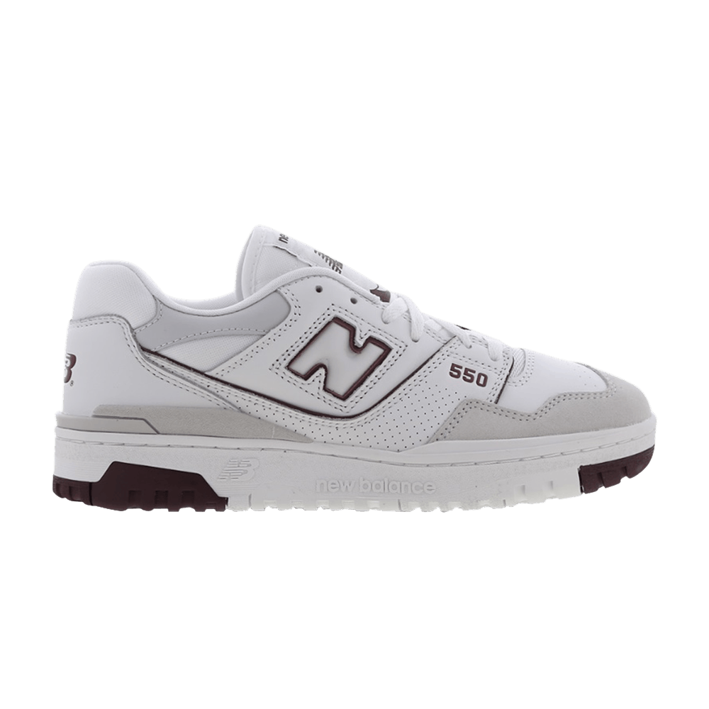 New Balance 550 Summer Fog Burgundy
