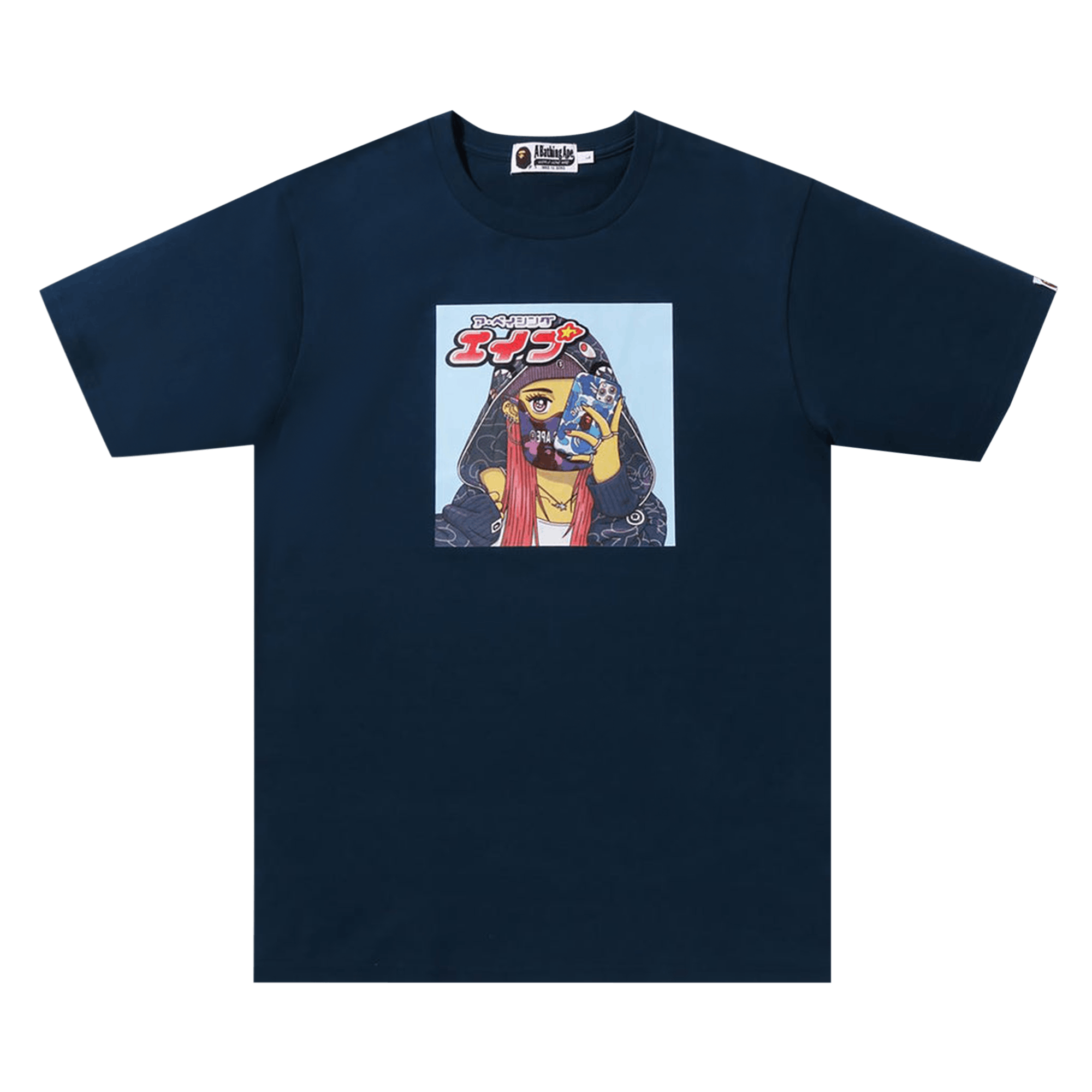 BAPE Girl Tee 'Navy'