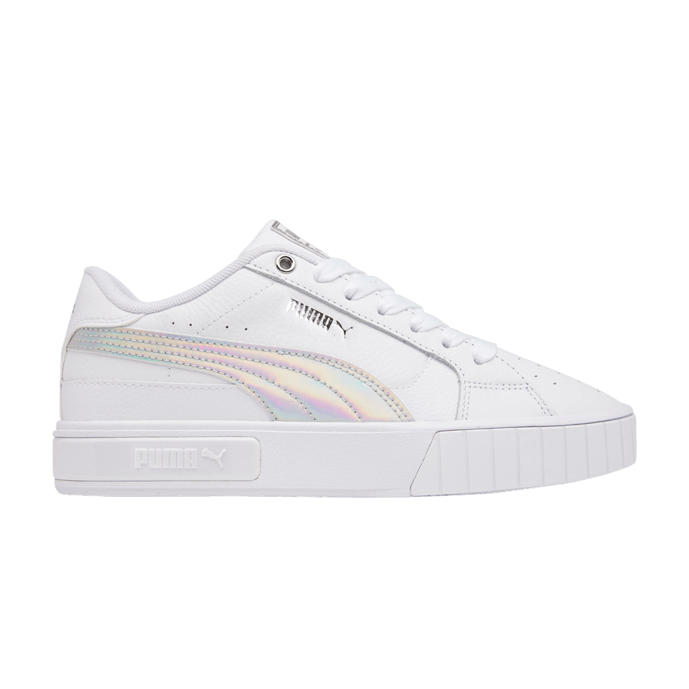 Pre-owned Puma Wmns Cali 'star Glow' In White