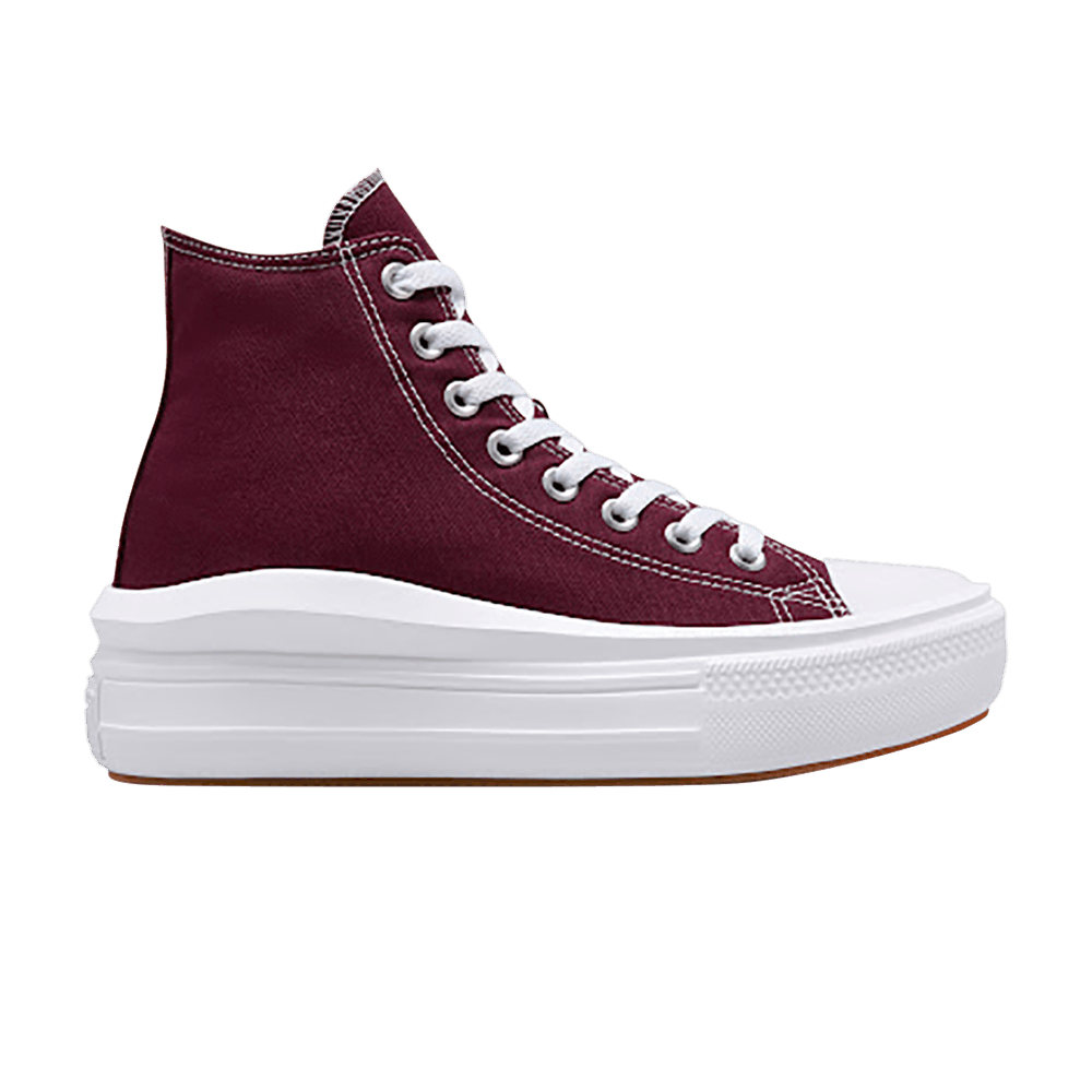 Converse Wmns Chuck Taylor All Star Move Platform High 'Dark Beetroot'