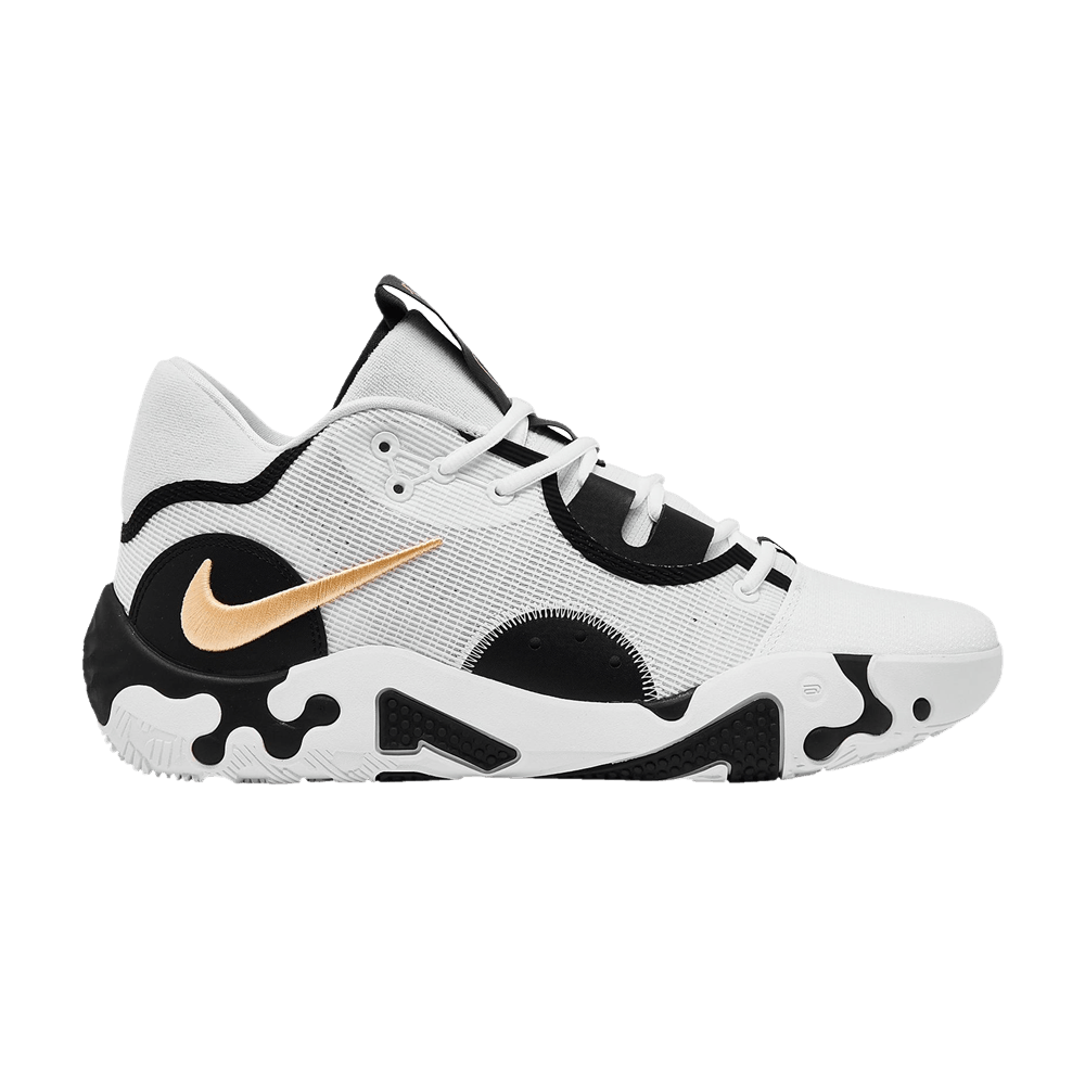 Pre-owned Nike Pg 6 'orange Chalk' In White