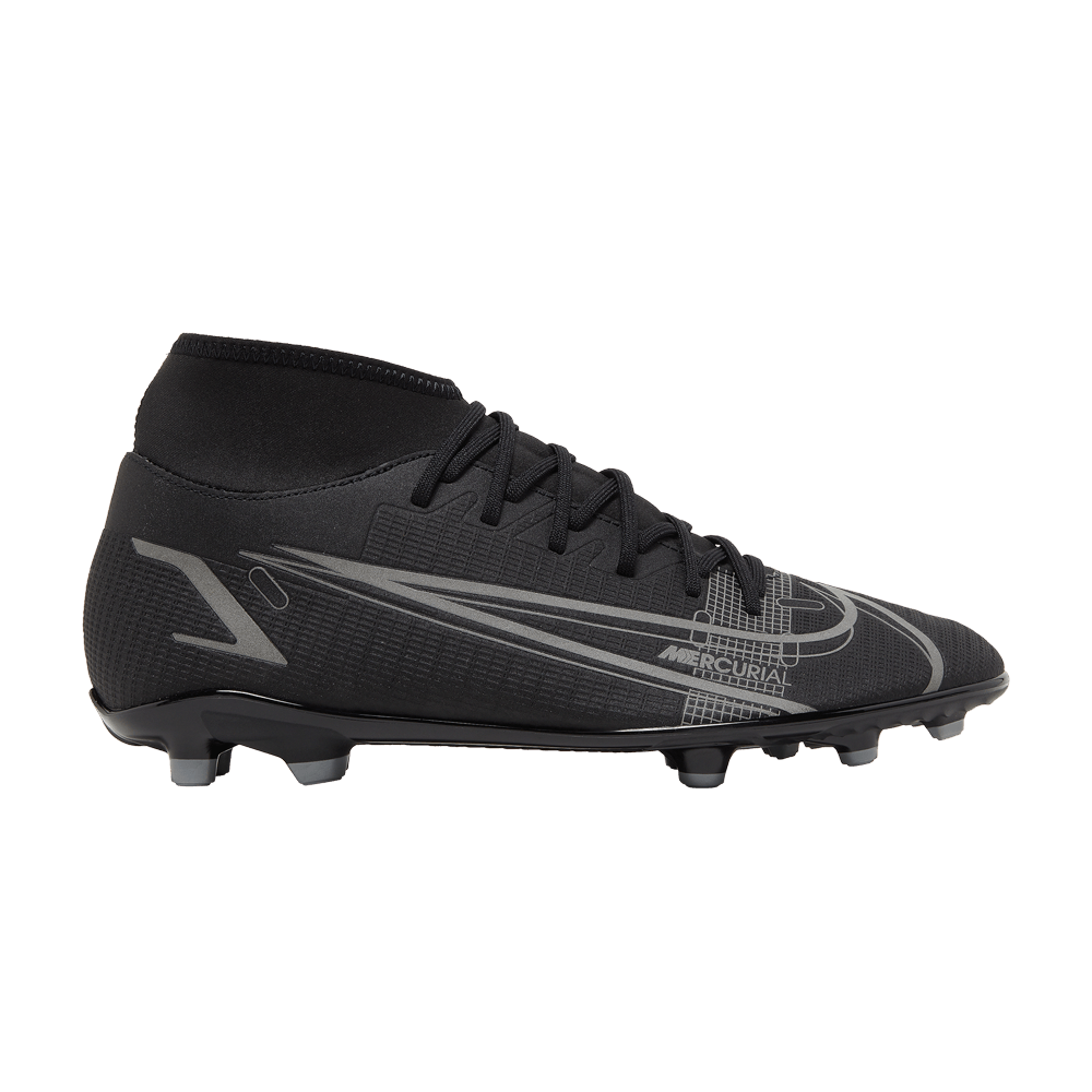 Pre-owned Nike Mercurial Superfly 8 Club Mg 'black Iron Grey'