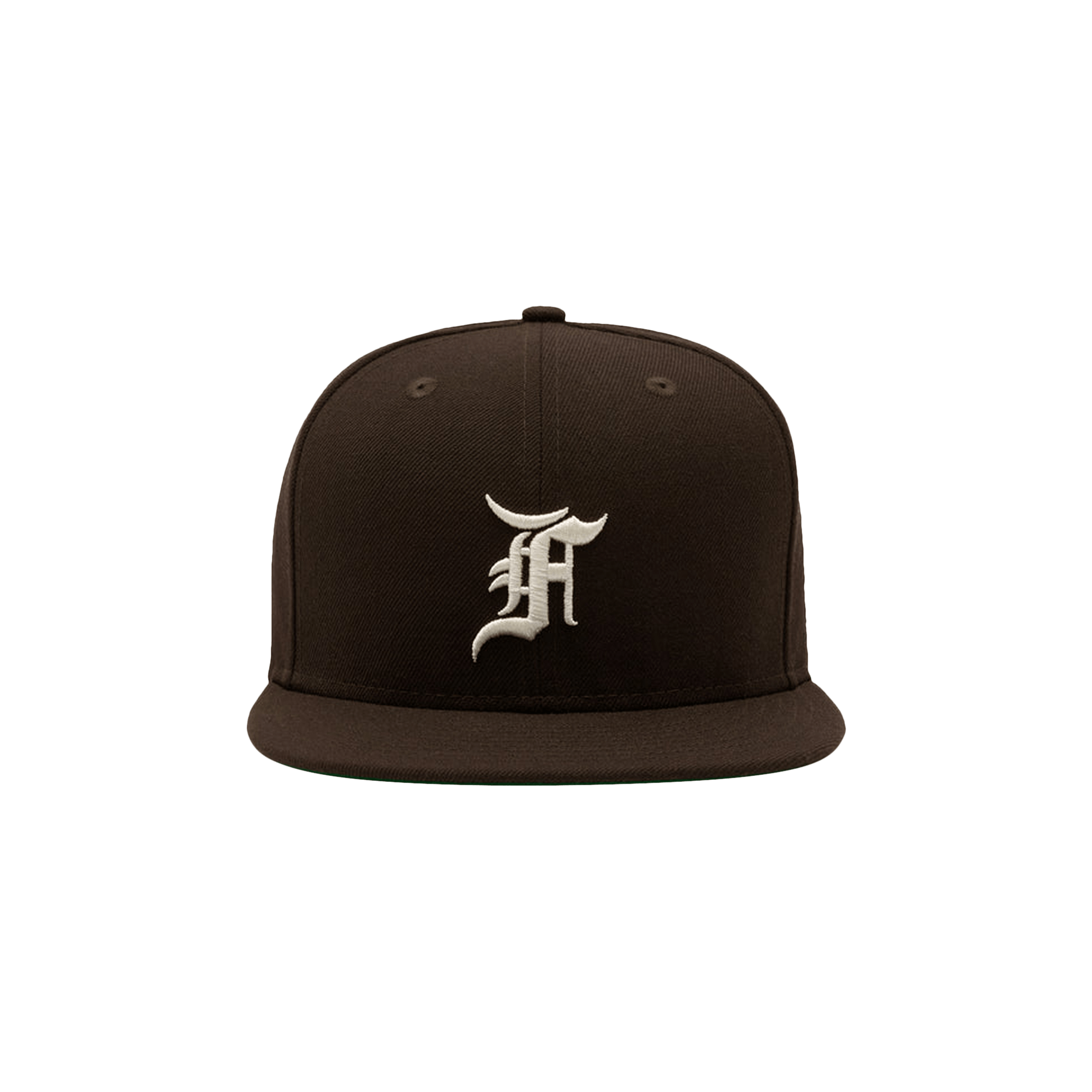 Pre-owned Essentials Fear Of God  Essential 59fifty Fitted Cap 'walnut' In Brown