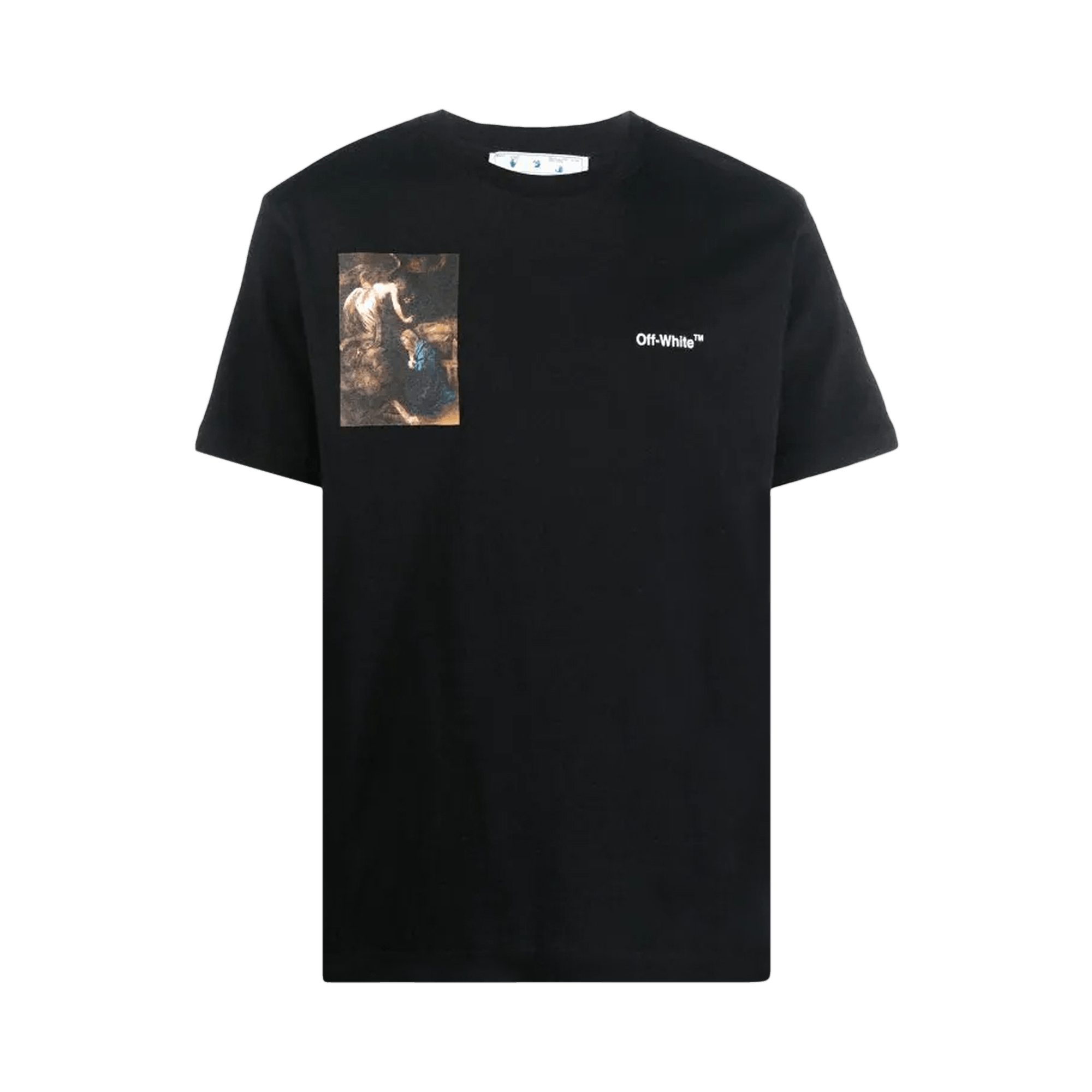 Off-White Caravaggio Lute Slim Short-Sleeve Tee 'Black/White'