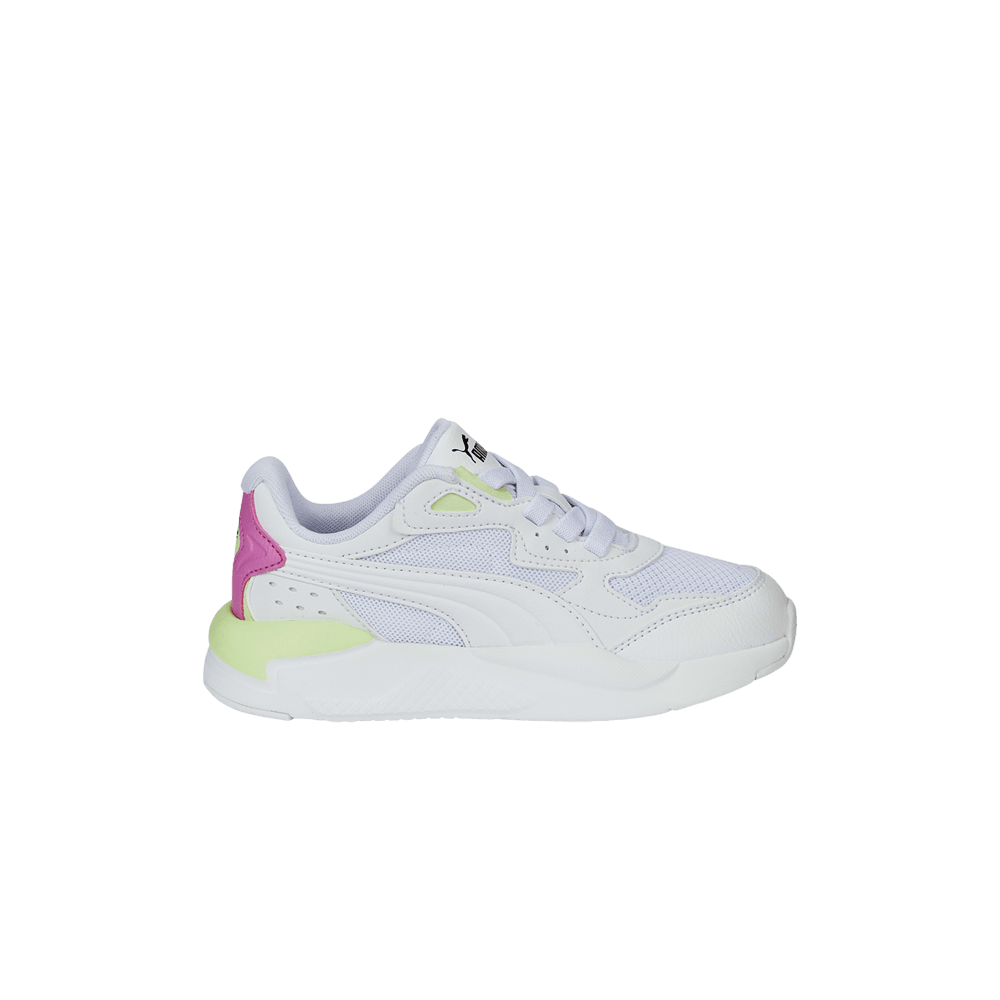 Pre-owned Puma X-ray Speed Little Kid 'white Mauve Pop'