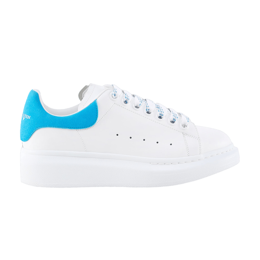 Alexander McQueen Wmns Oversized Sneaker 'White Blue'