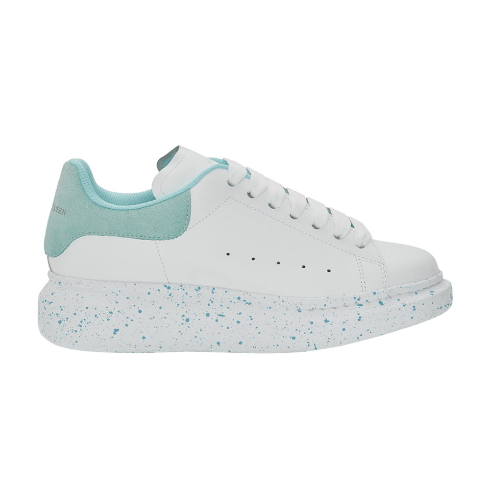 Alexander McQueen Wmns Oversized Sneaker 'White Aquamarina'