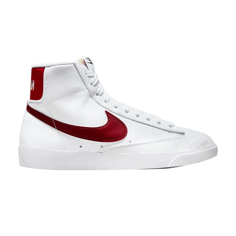 Pre-owned Nike Wmns Blazer Mid '77 Next Nature 'cherry' In White