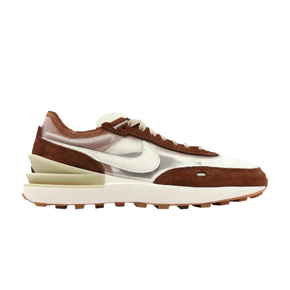 Pre-owned Nike Wmns Waffle One 'pecan' In White