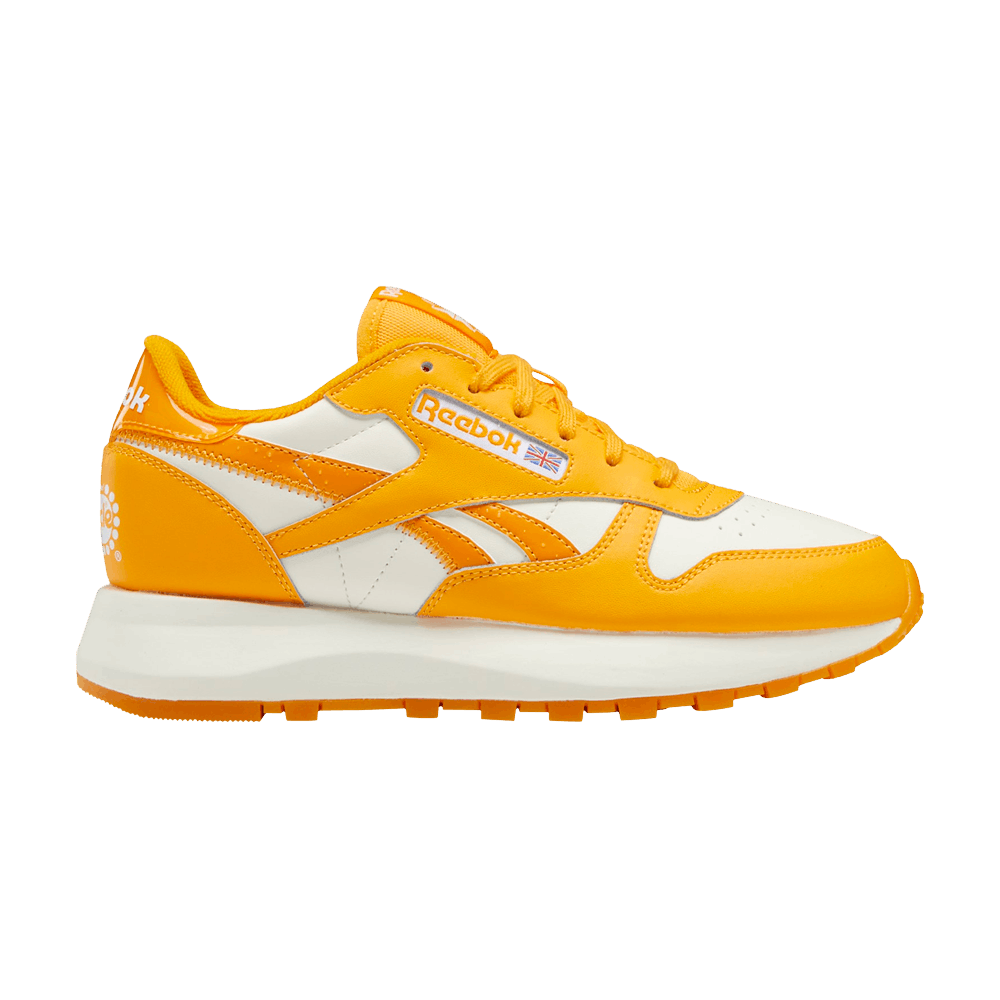 Pre-owned Reebok Popsicle X Wmns Classic Leather Sp 'semi Fire Spark' In Orange