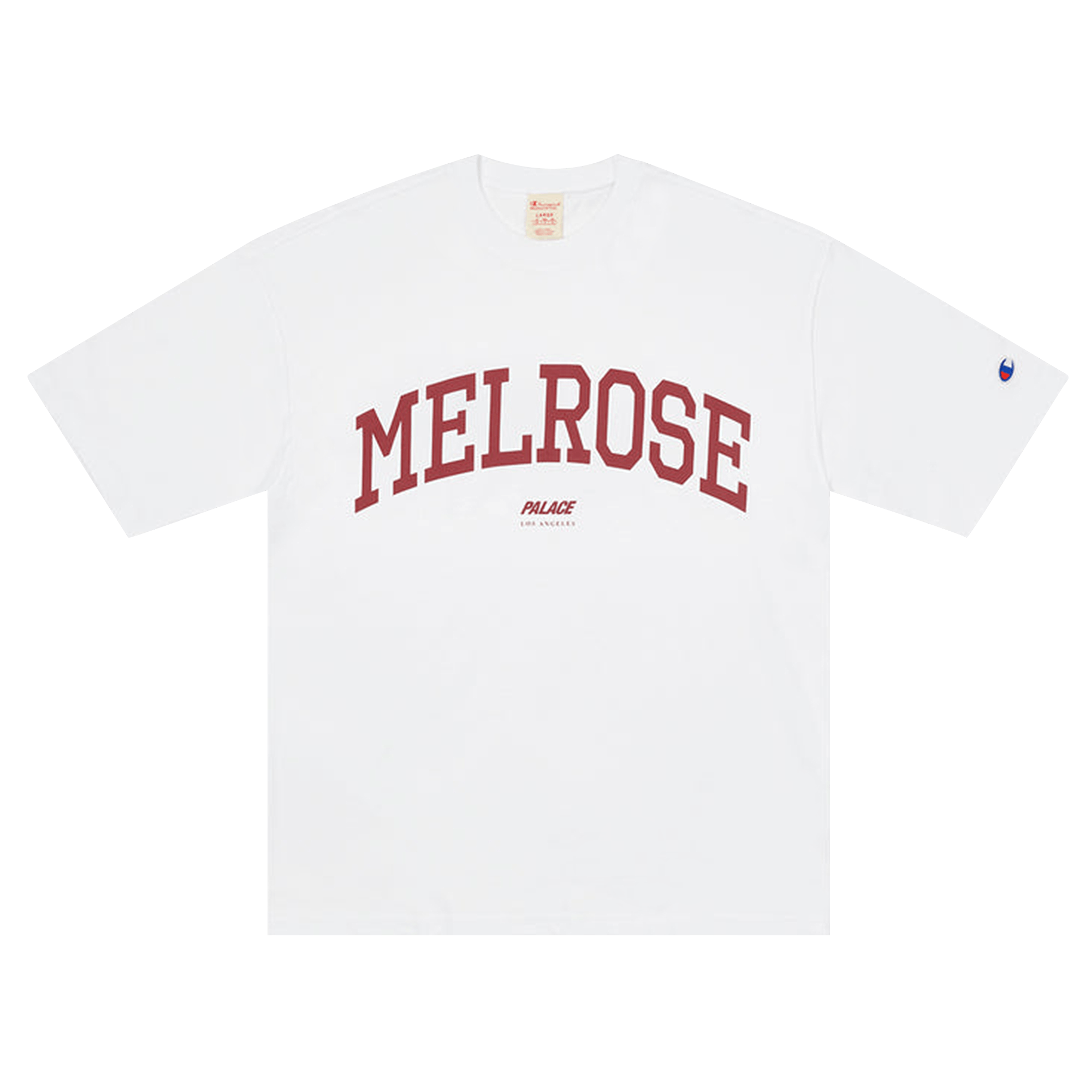 Palace x Champion Shop T-Shirt (Los Angeles) 'White'