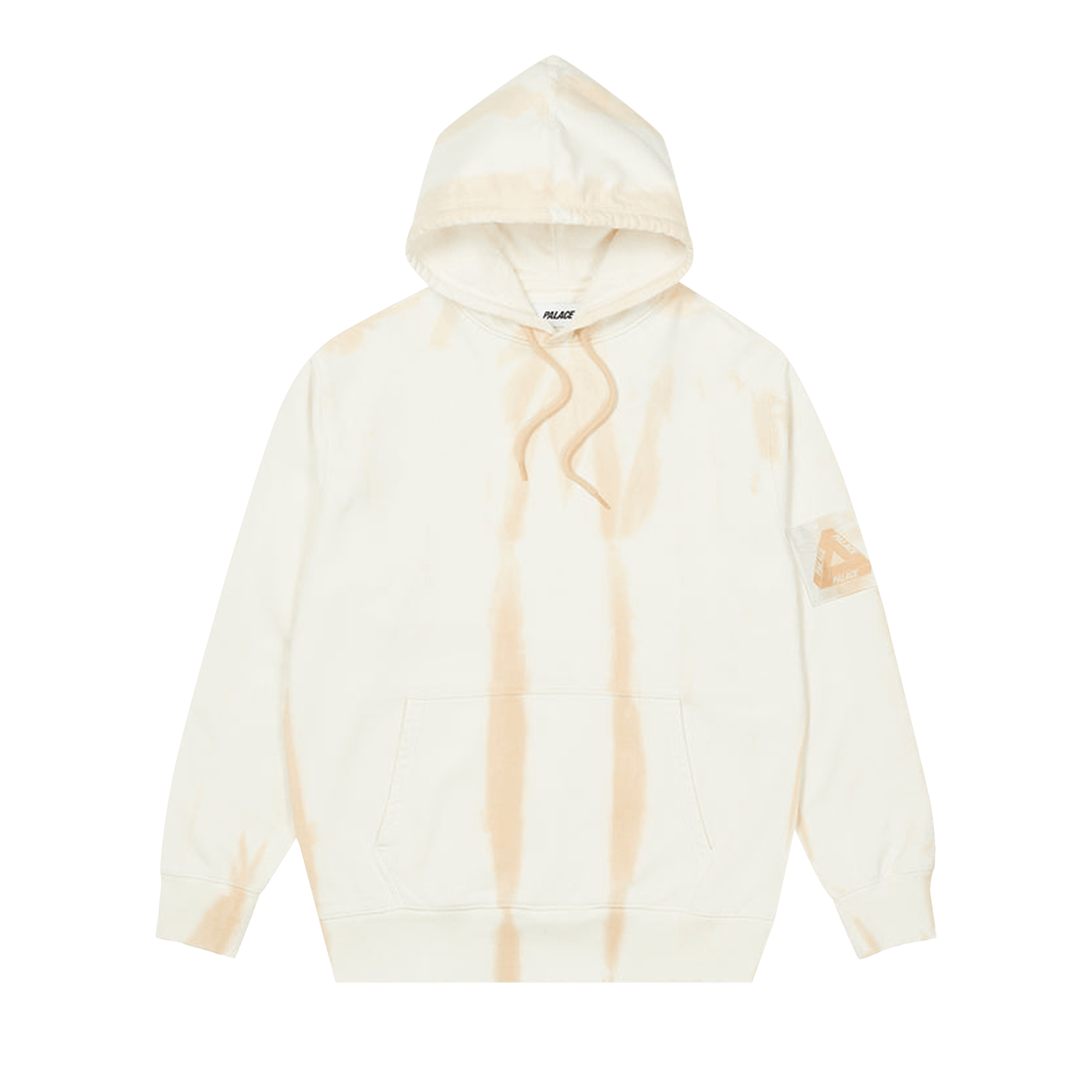 Palace Zebra Tie Dye Hood 'Sand'