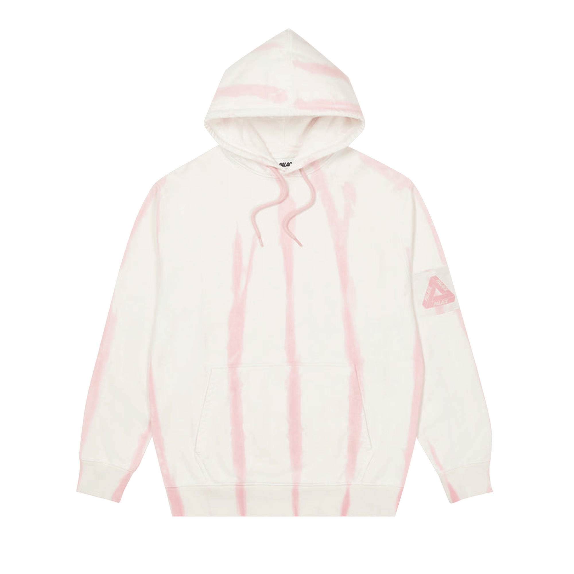 Palace Zebra Tie Dye Hood 'Pink'