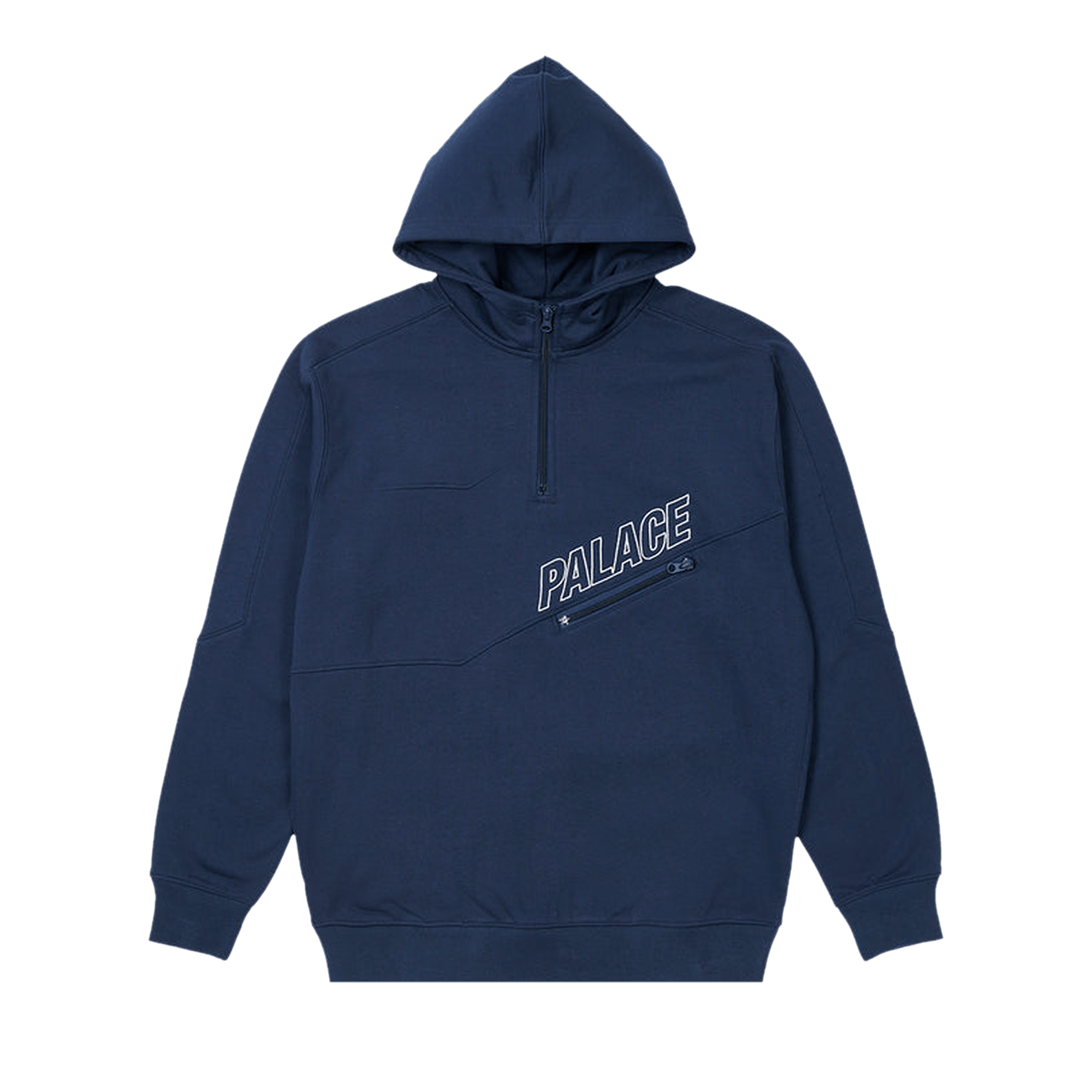 Palace Zip Hood 'Blue'