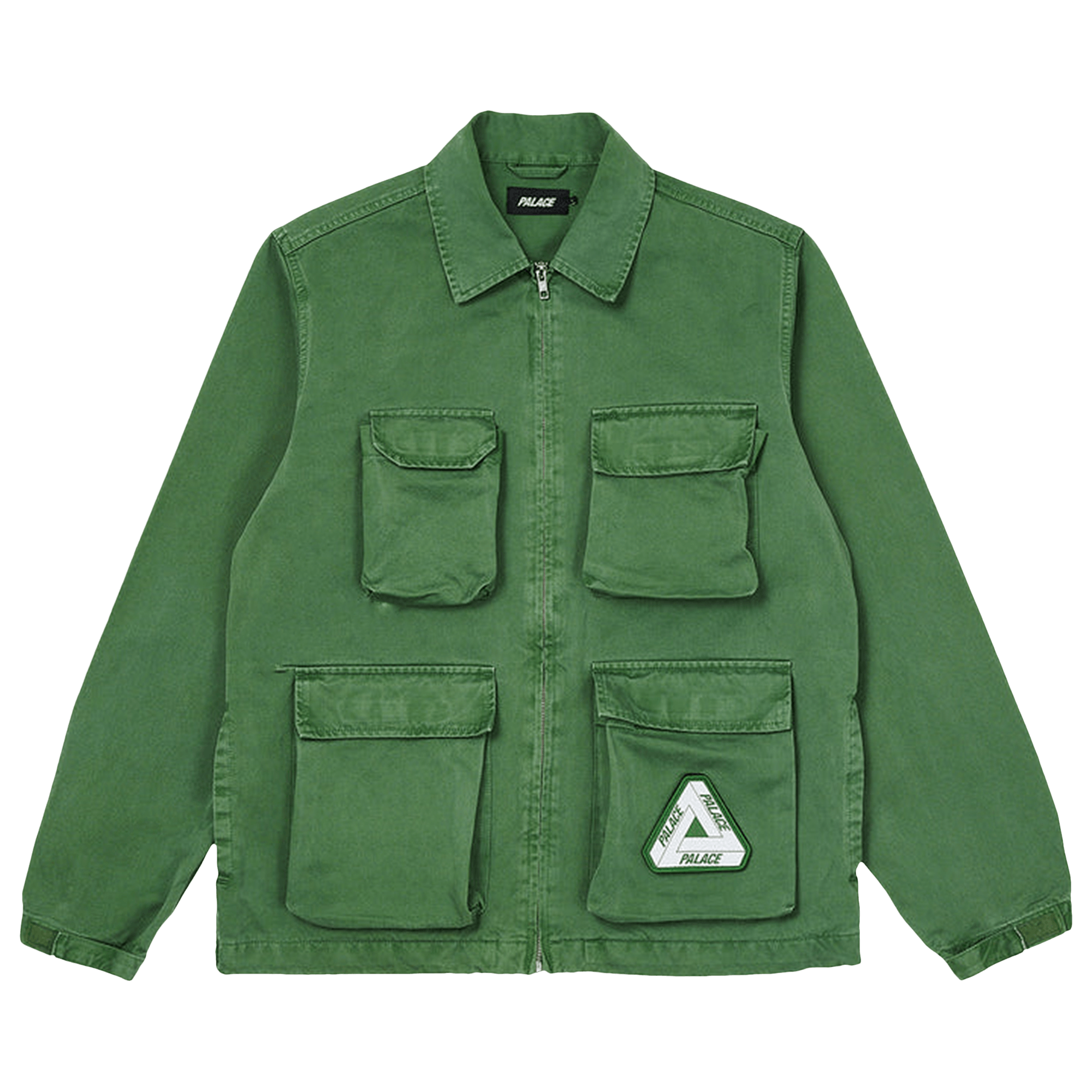 Palace Garment Dyed Jacket 'Olive'