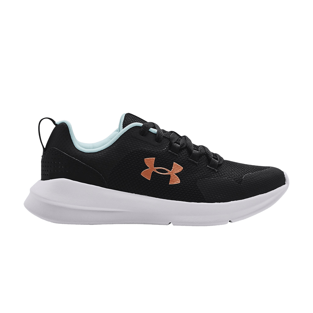 Pre-owned Under Armour Wmns Essential 'black Fuse Teal'