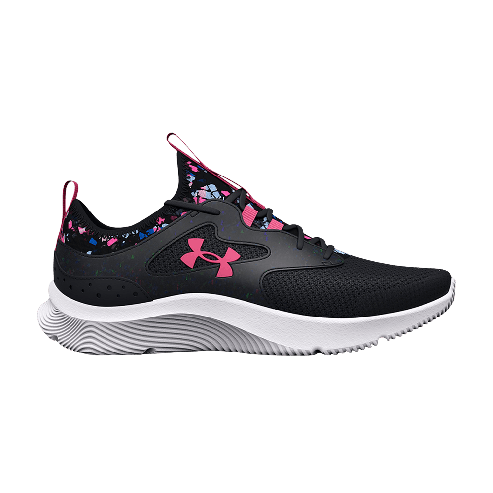 Pre-owned Under Armour Infinity 2.0 Printed Gs 'black Pink Punk'