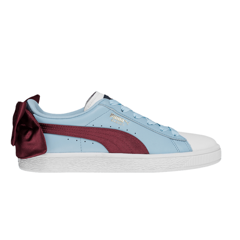 PUMA PUMA WMNS BASKET 'BOW NEW SCHOOL - CERULEAN POMEGRANATE'