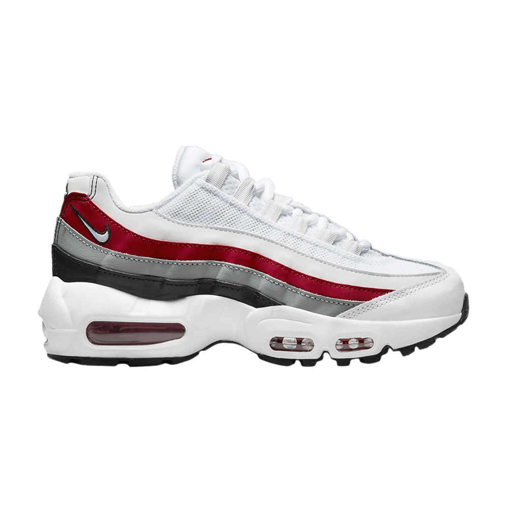 Nike Air Max 95 Recraft GS 'Black Varsity Red'