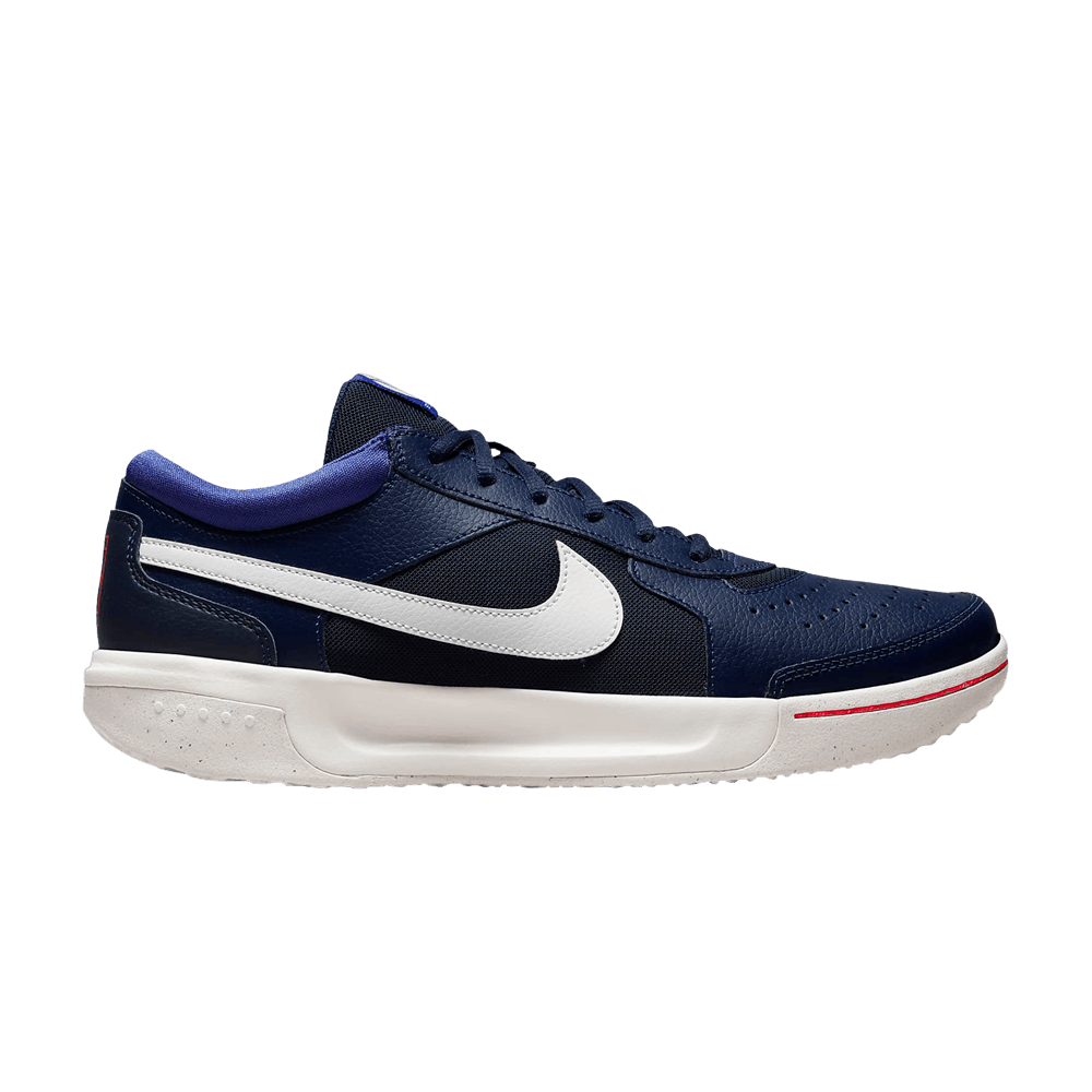 Pre-owned Nike Court Zoom Lite 3 'midnight Navy Phantom' In Blue