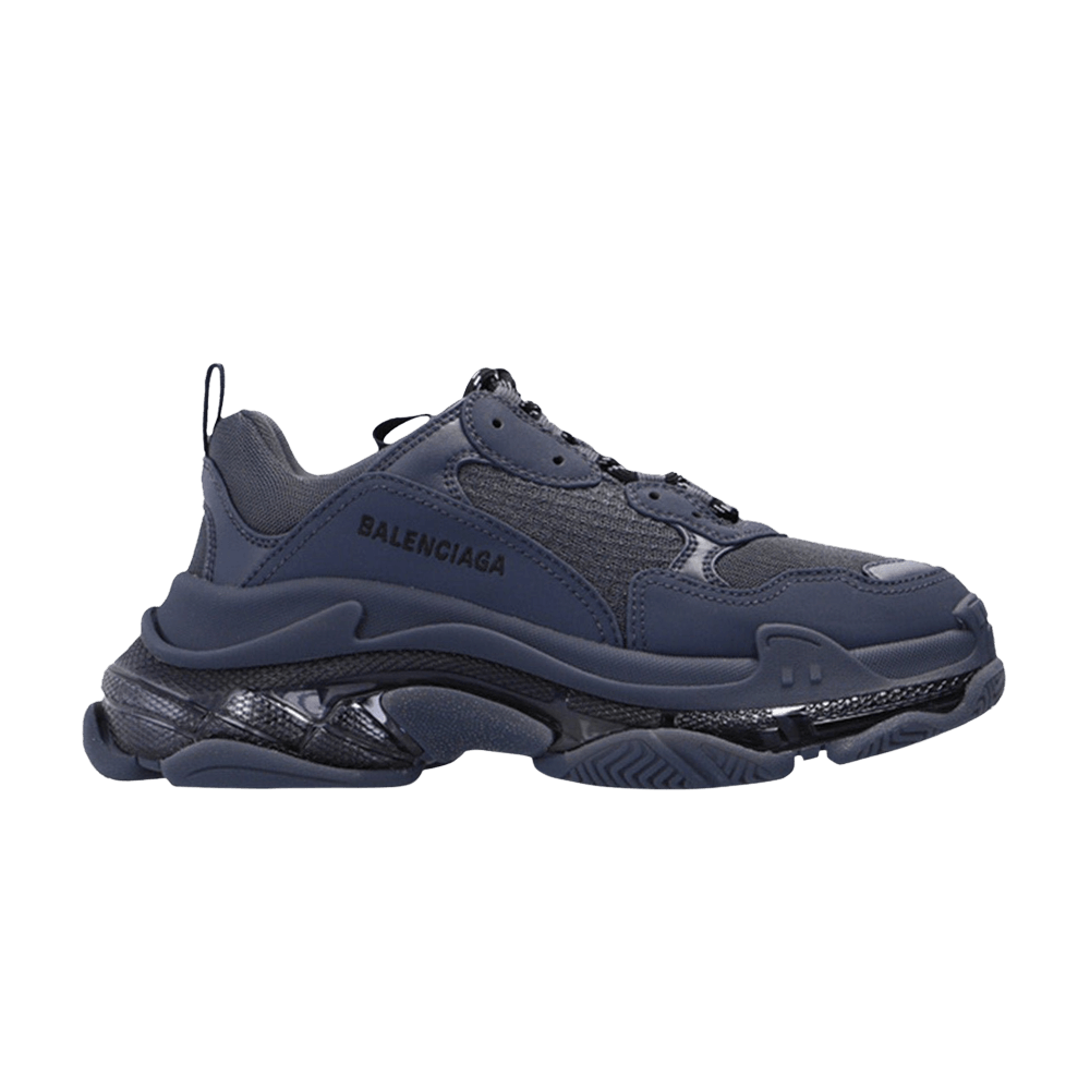 Balenciaga Wmns Triple S Sneaker 'Clear Sole - Ombre Blue'