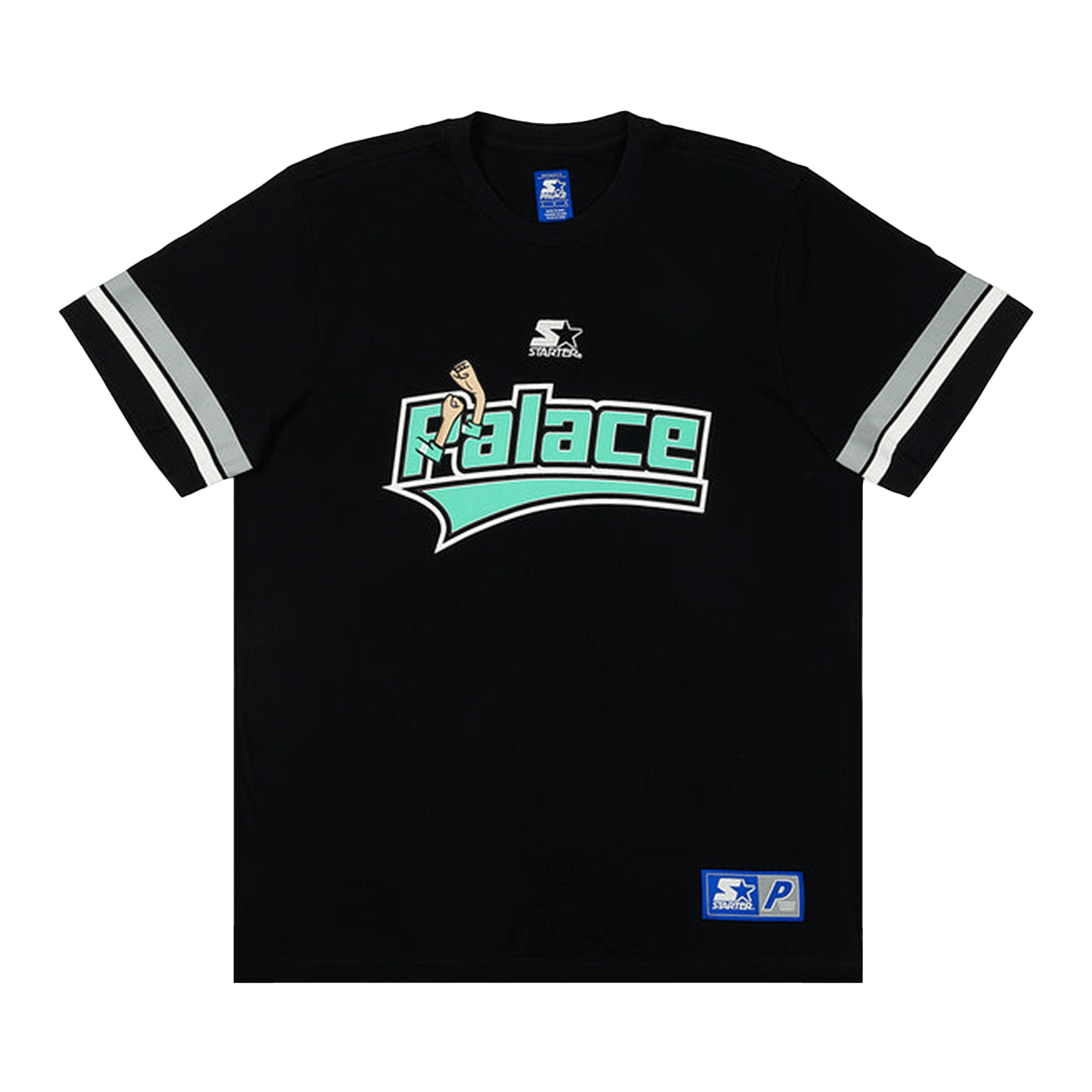 Palace x Starter T-Shirt 'Black'