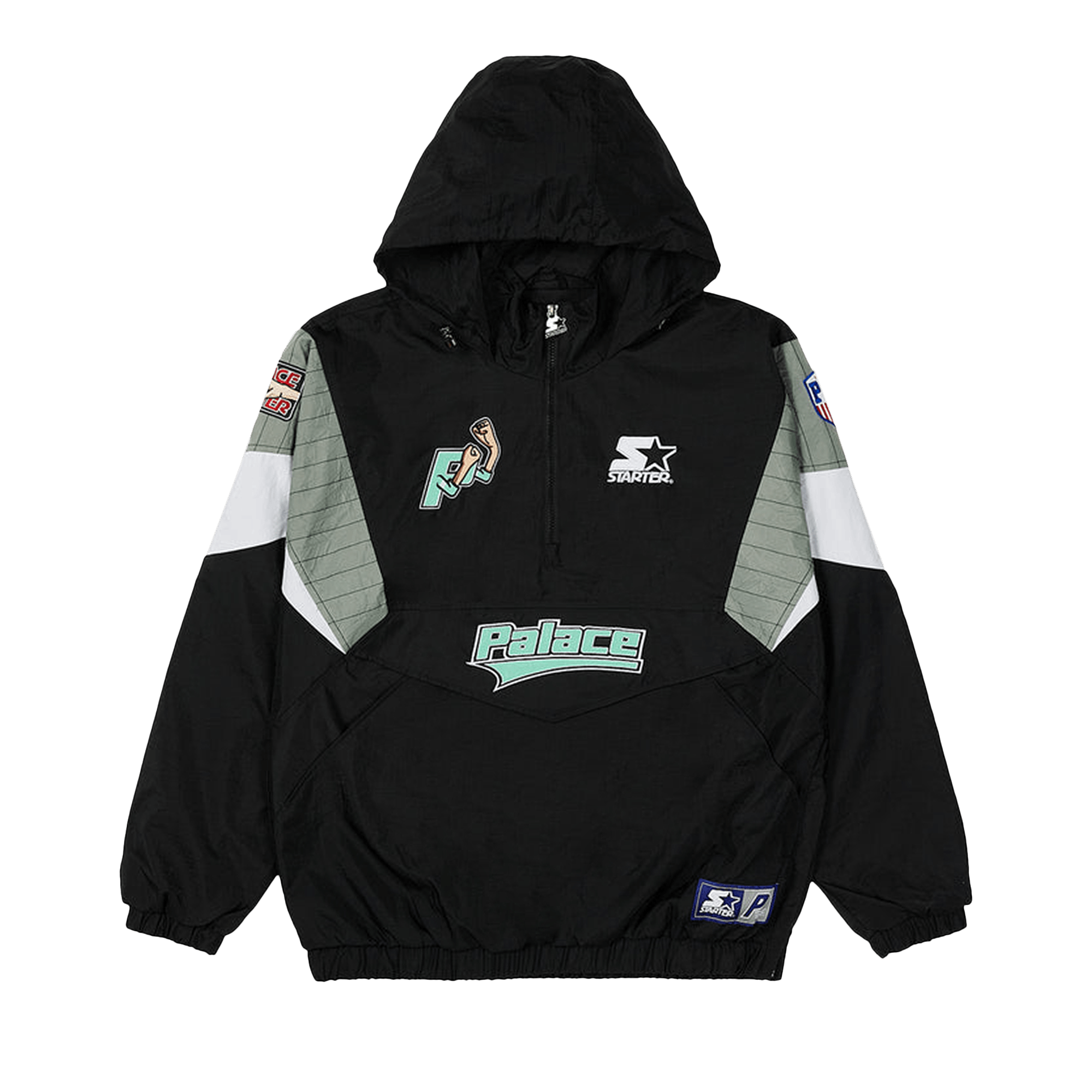Palace x Starter Breakaway Jacket 'Black'