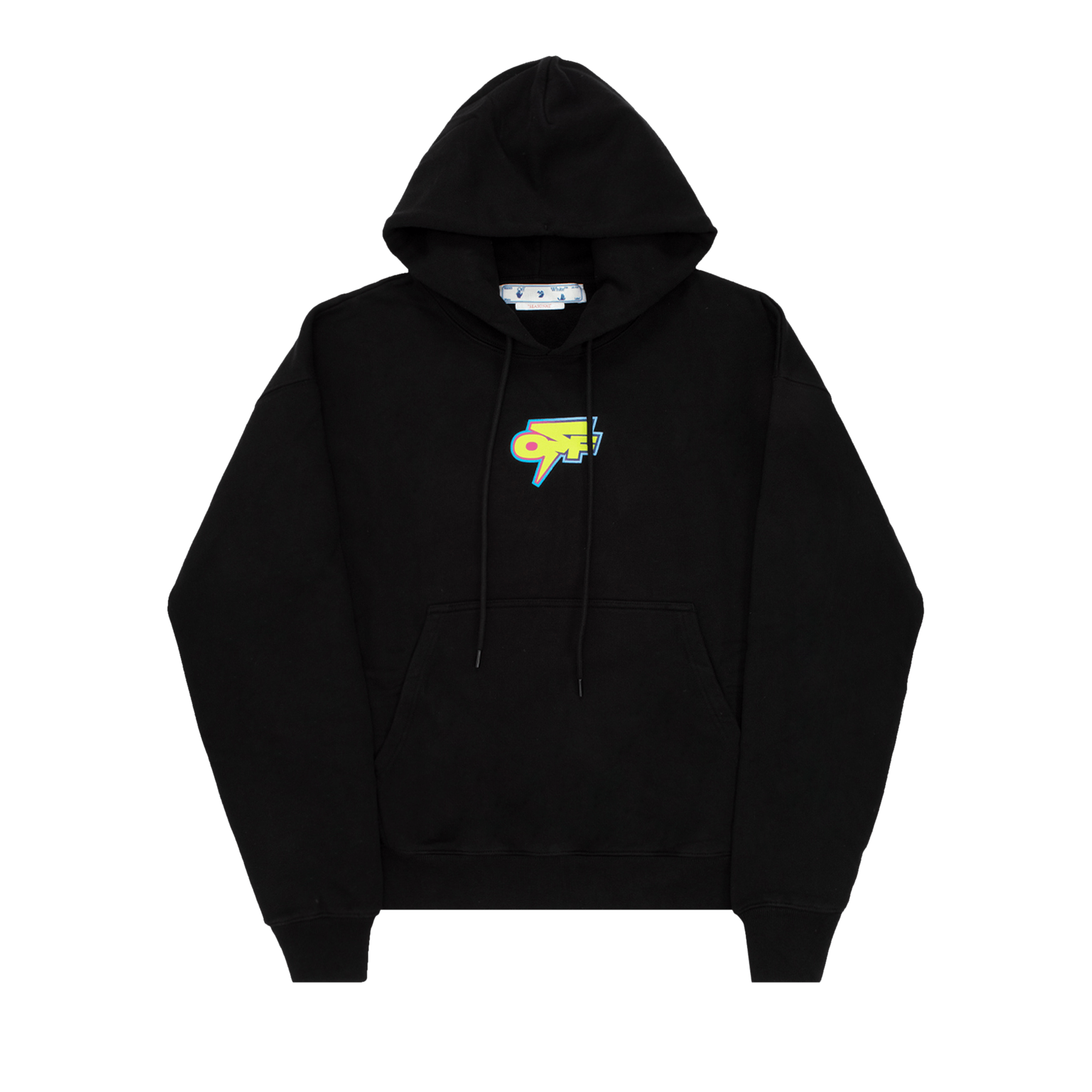 Off-White Degrade Thunger Skate Hoodie 'Black/Green'
