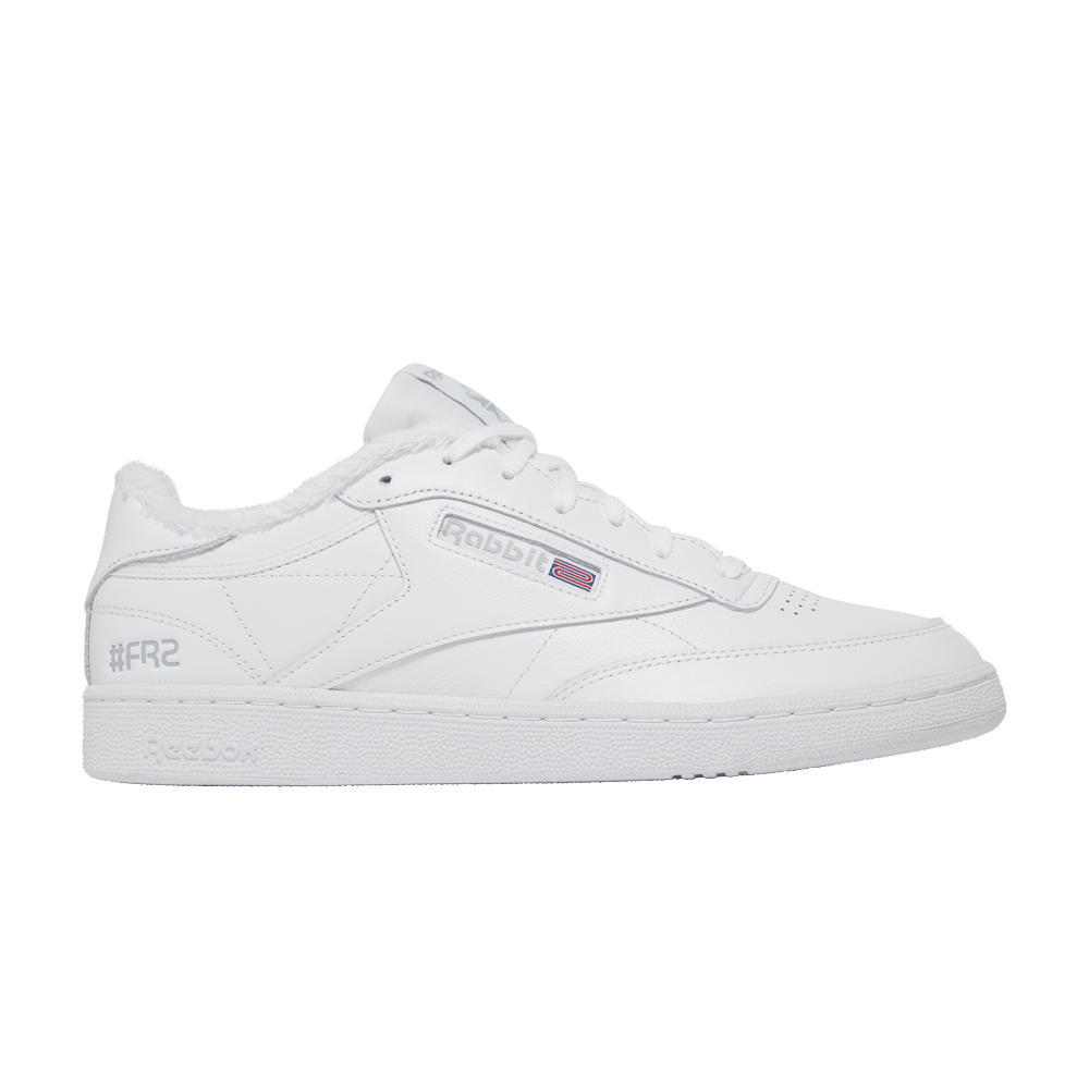 atmos x #FR2 x Reebok Club C 85 'White Grey'