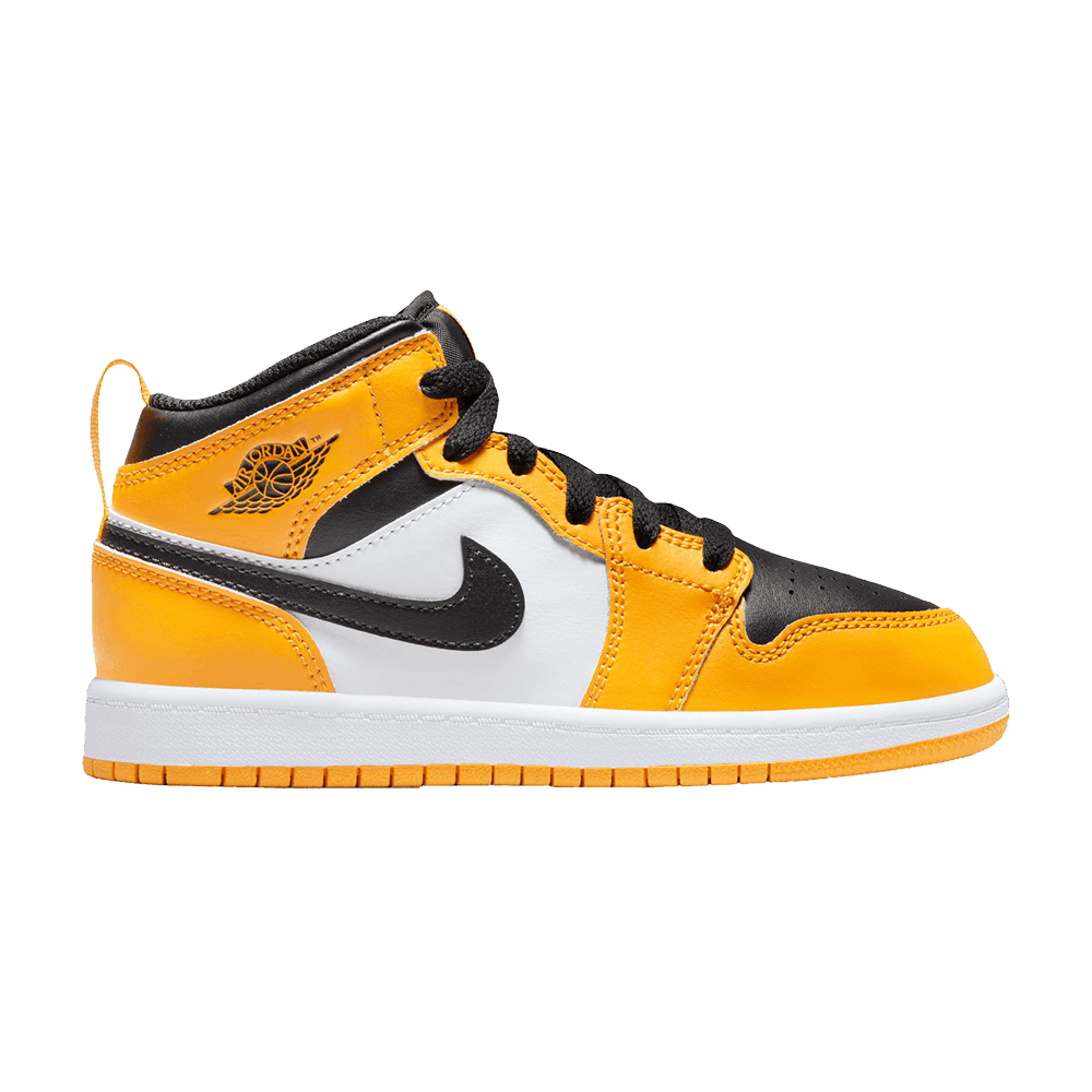 Pre-owned Air Jordan 1 Mid Ps 'reverse Yellow Toe'