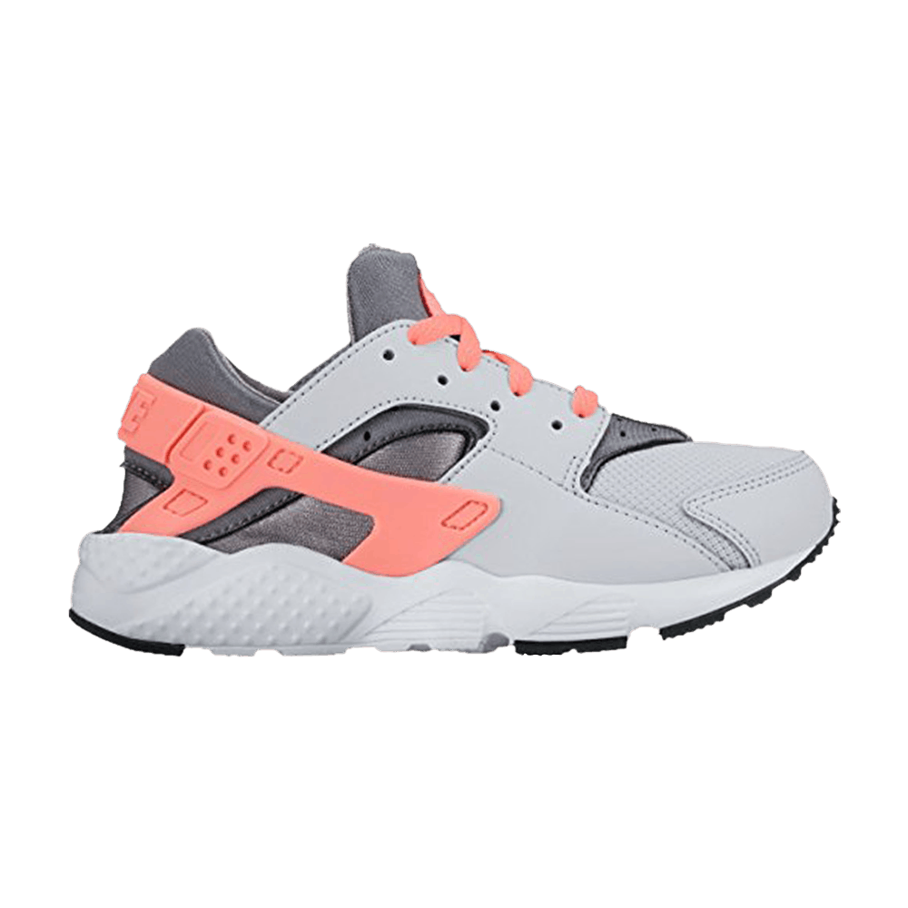 NIKE NIKE HUARACHE RUN PS 'PURE PLATINUM LAVA GLOW'