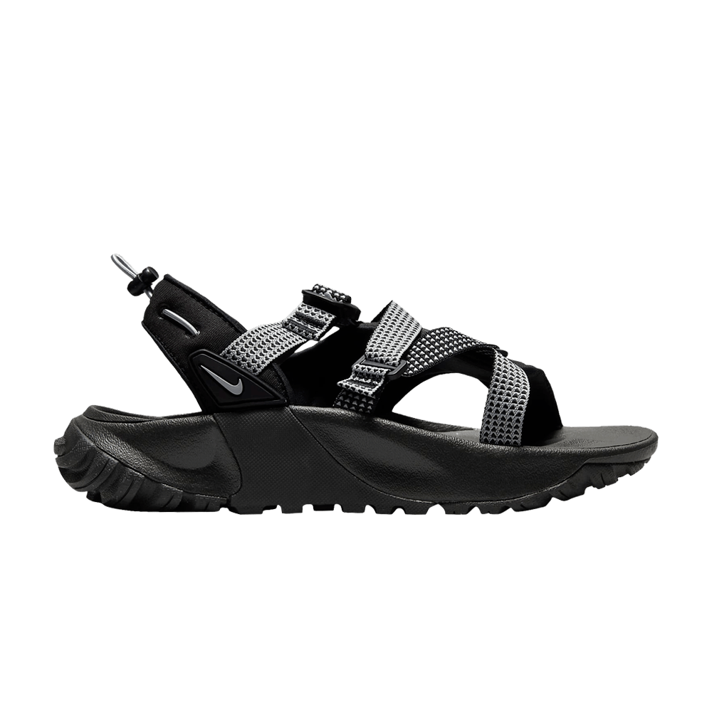 Pre-owned Nike Wmns Oneonta Sandal 'black Wolf Grey'