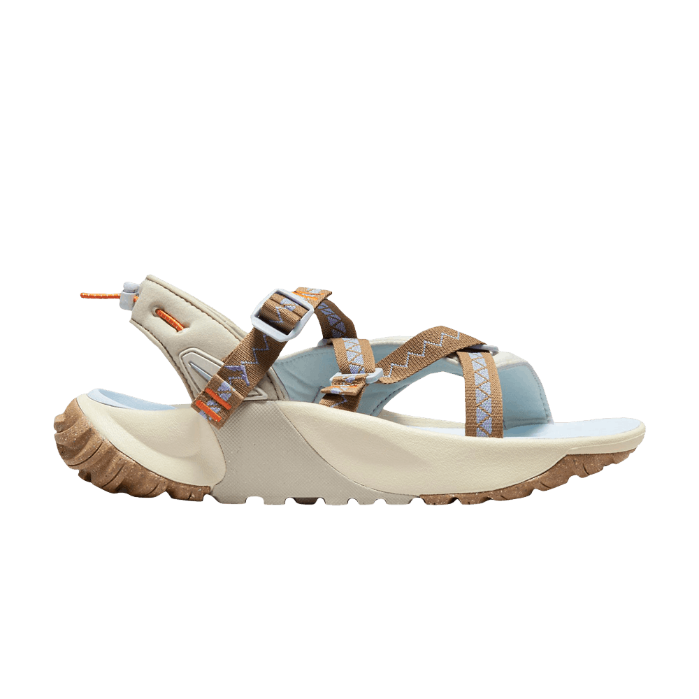 Pre-owned Nike Wmns Oneonta Sandal 'sail Celestine Blue Alabaster' In White