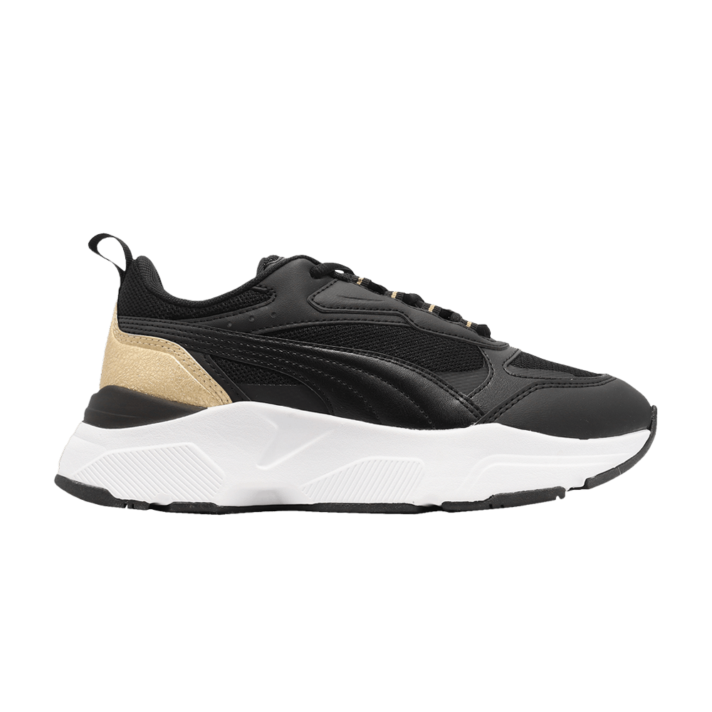 PUMA WMNS CASSIA 'DISTRESSED - BLACK TEAM GOLD'