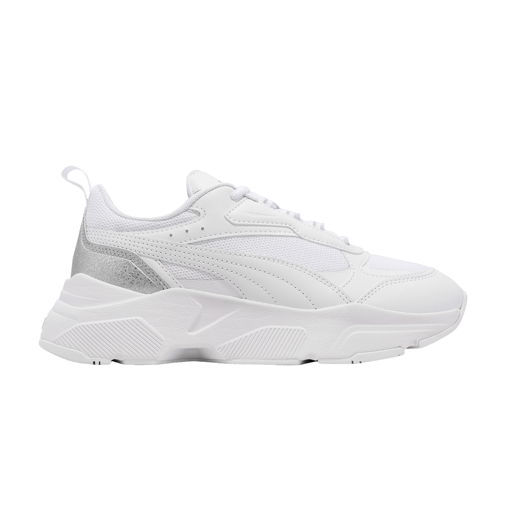 PUMA Pre-owned Wmns Cassia 'distressed - White Silver'