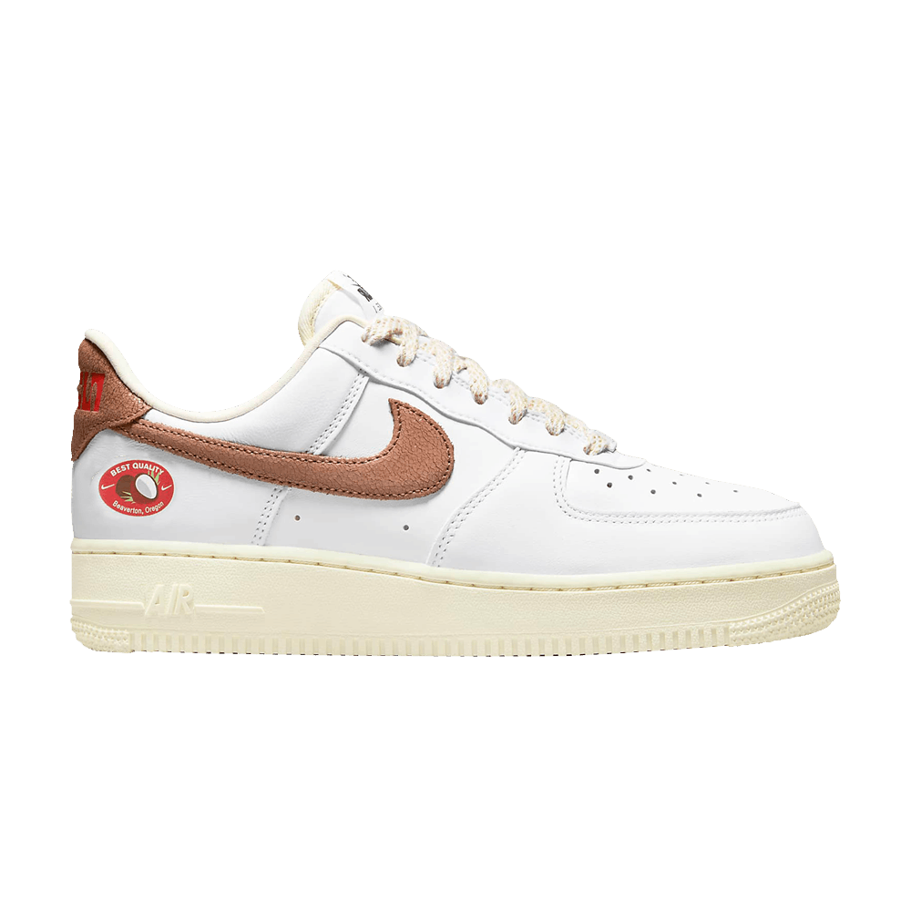 Pre-owned Nike Wmns Air Force 1 '07 Lx 'coconut' In White