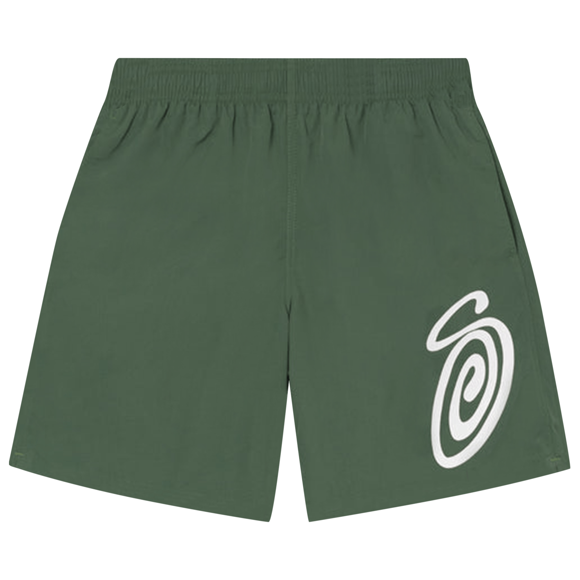 Stussy Curly S Water Short 'Pine'