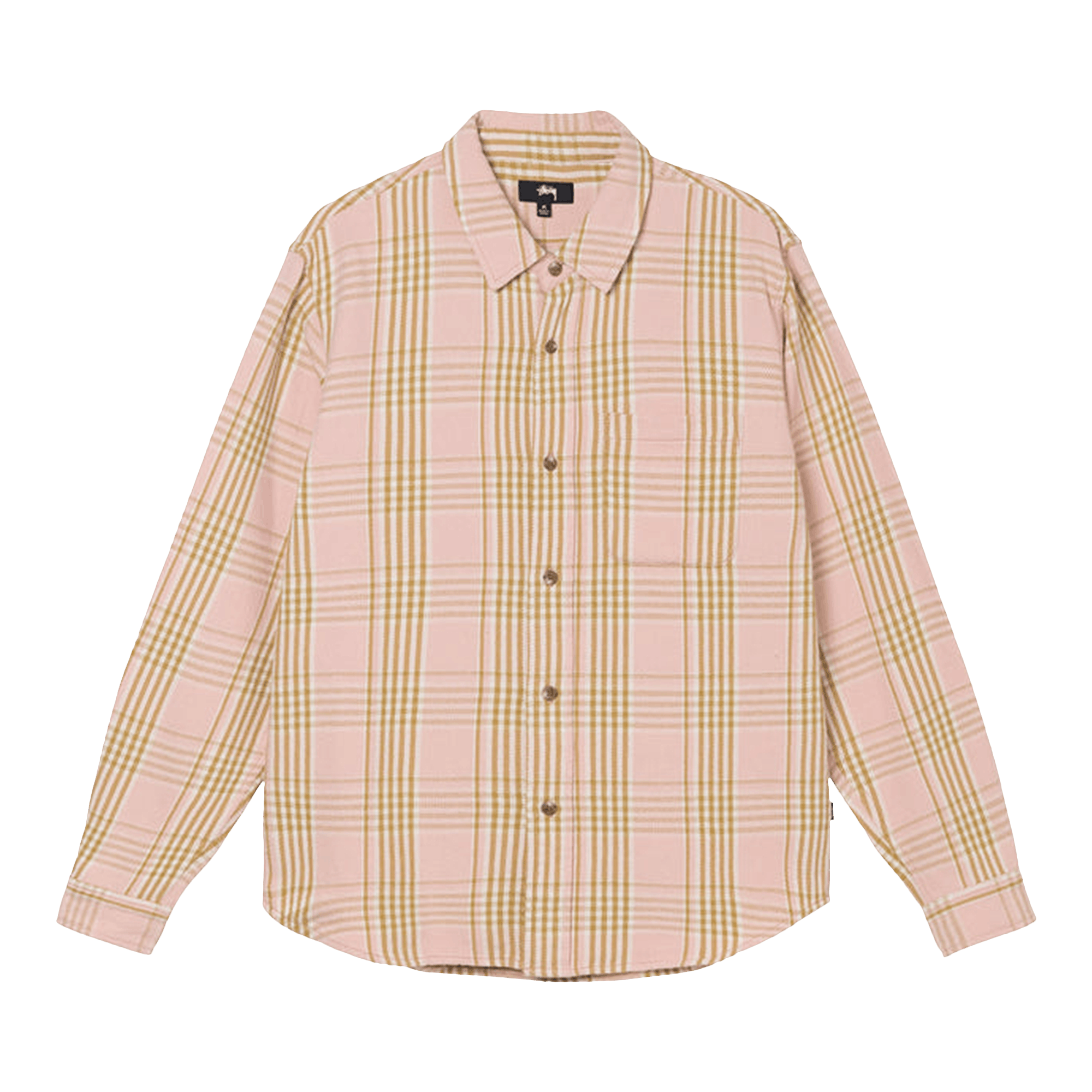 Stussy Laguna Plaid Shirt 'Pink'