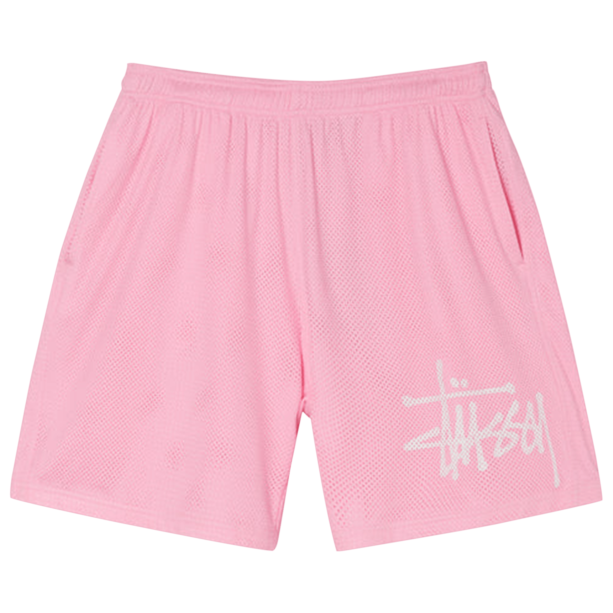 Stussy Big Basic Mesh Short 'Pink'