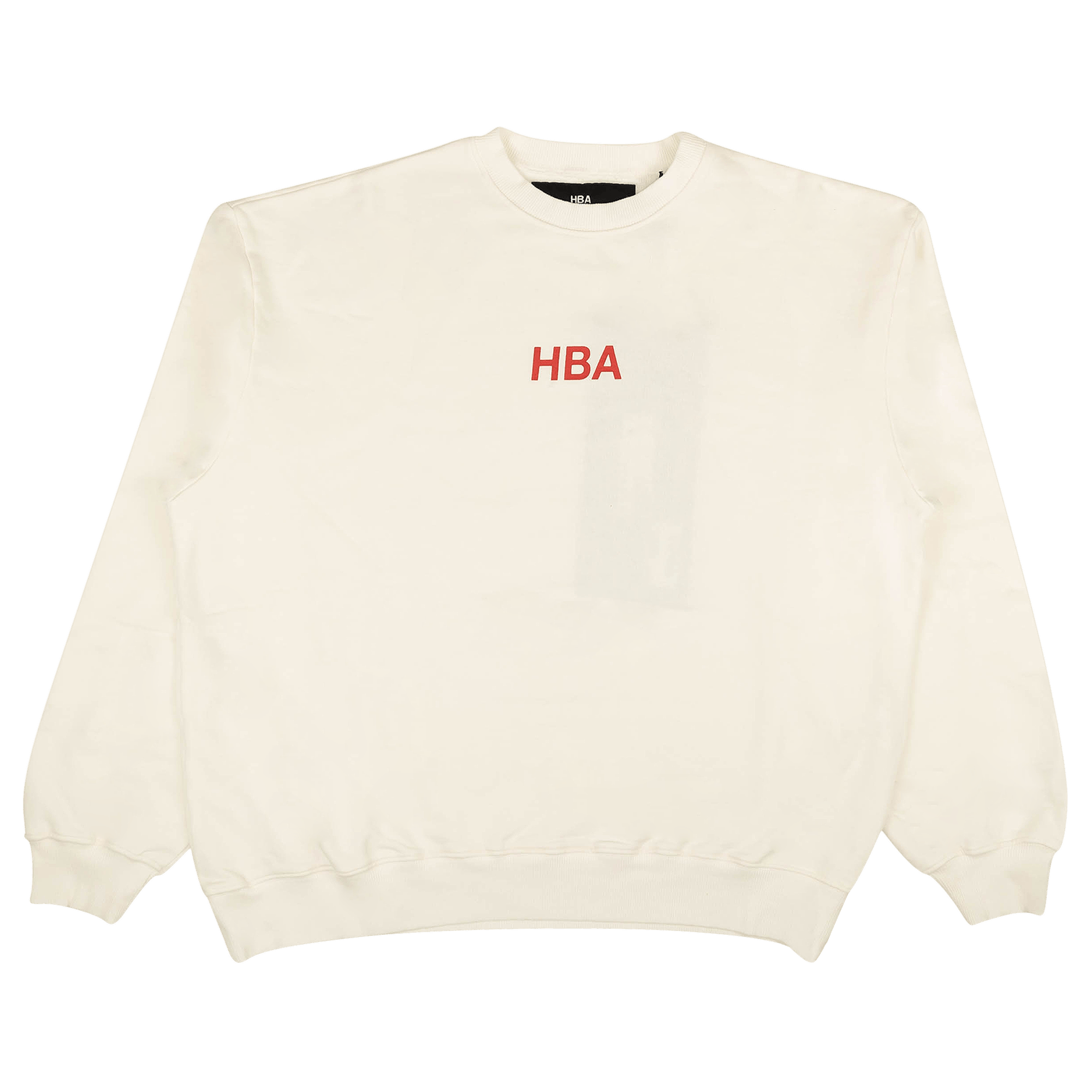 Pre-owned Hood By Air Patches Sweatshirt 'white'