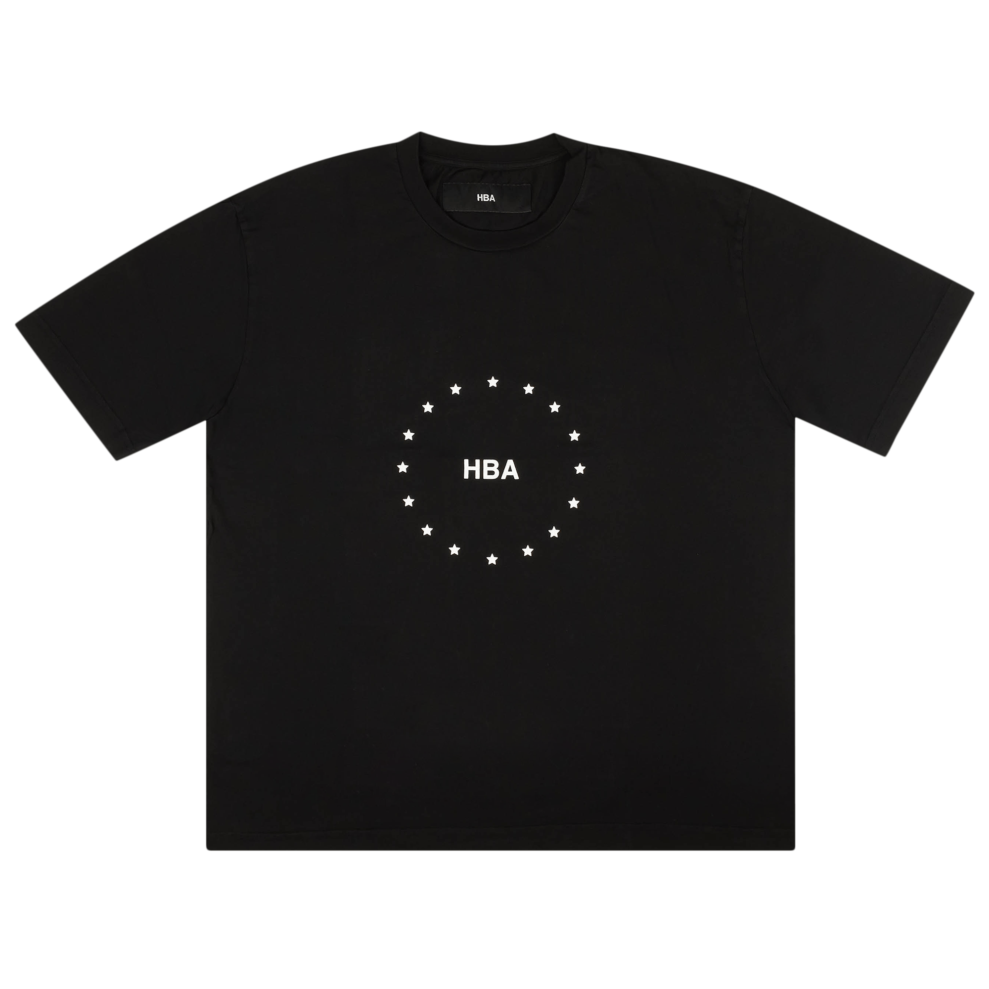 Pre-owned Hood By Air Star Short-sleeve T-shirt 'black'