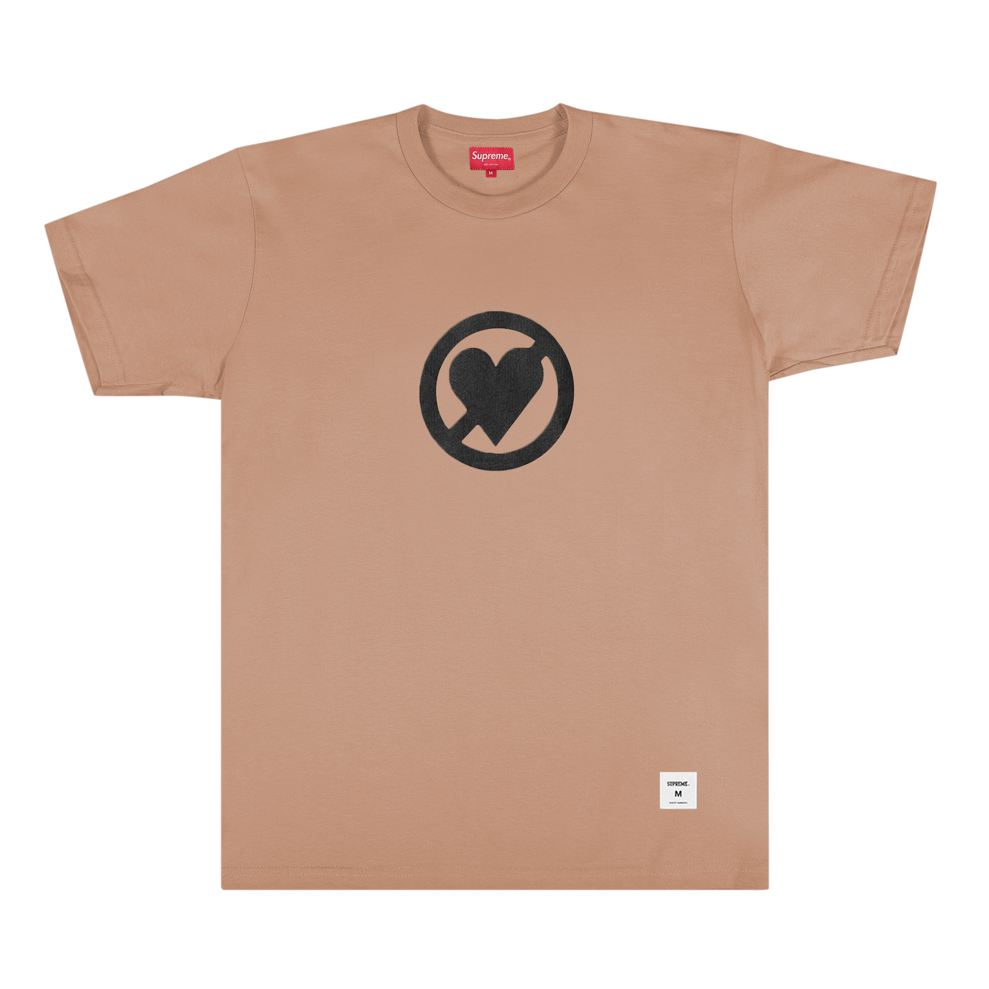 Supreme No Love Short-Sleeve Top 'Dark Tan'