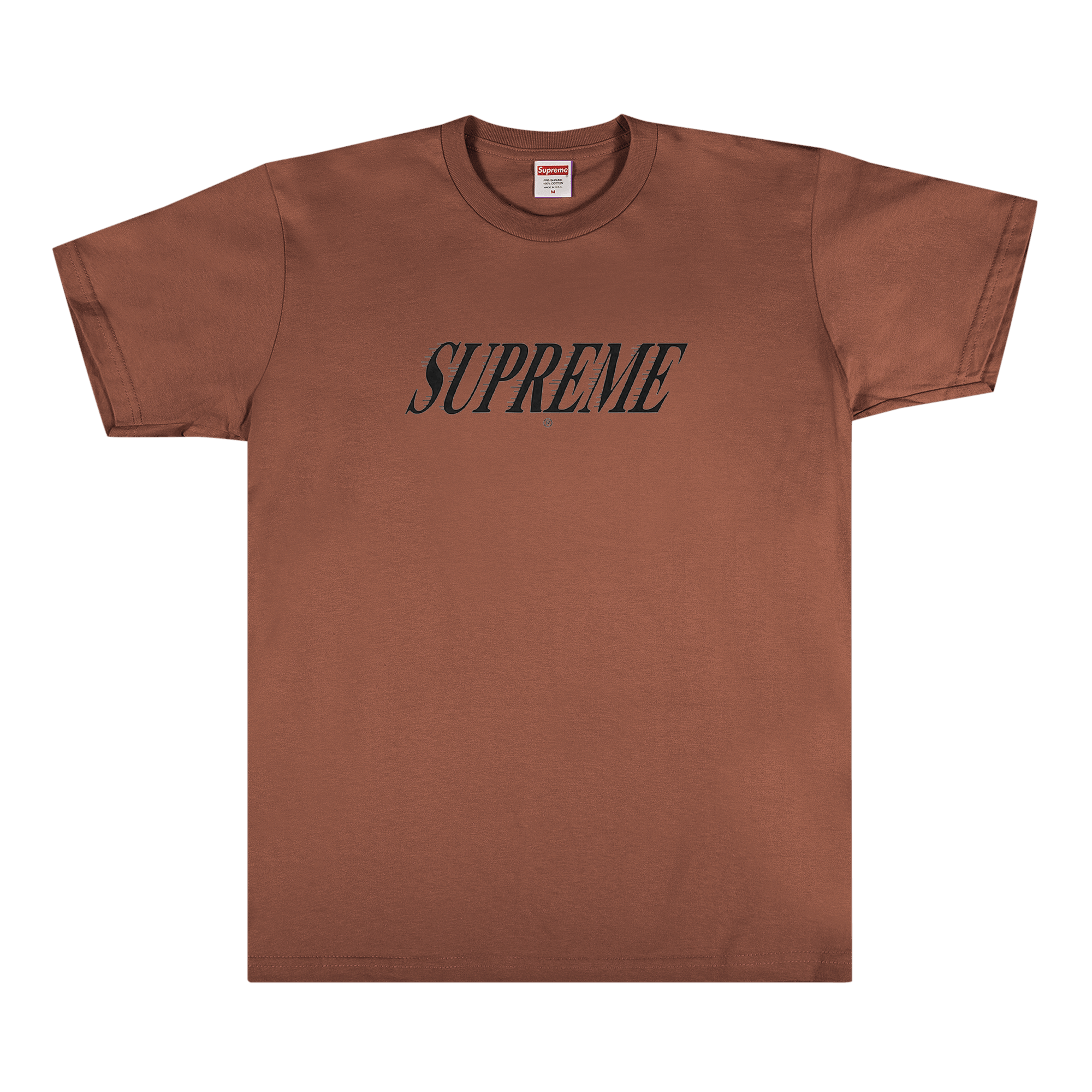Supreme Slap Shot Tee 'Brown'
