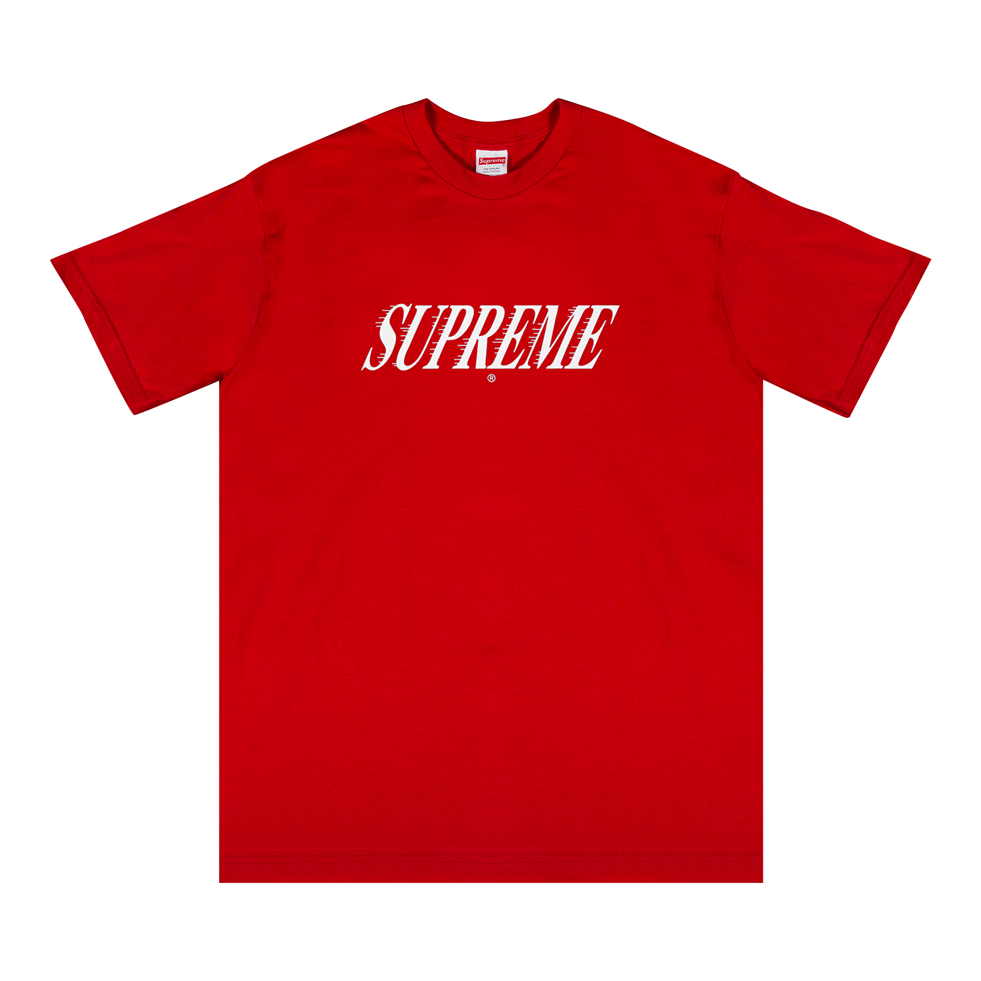 Supreme Slap Shot Tee 'Red'