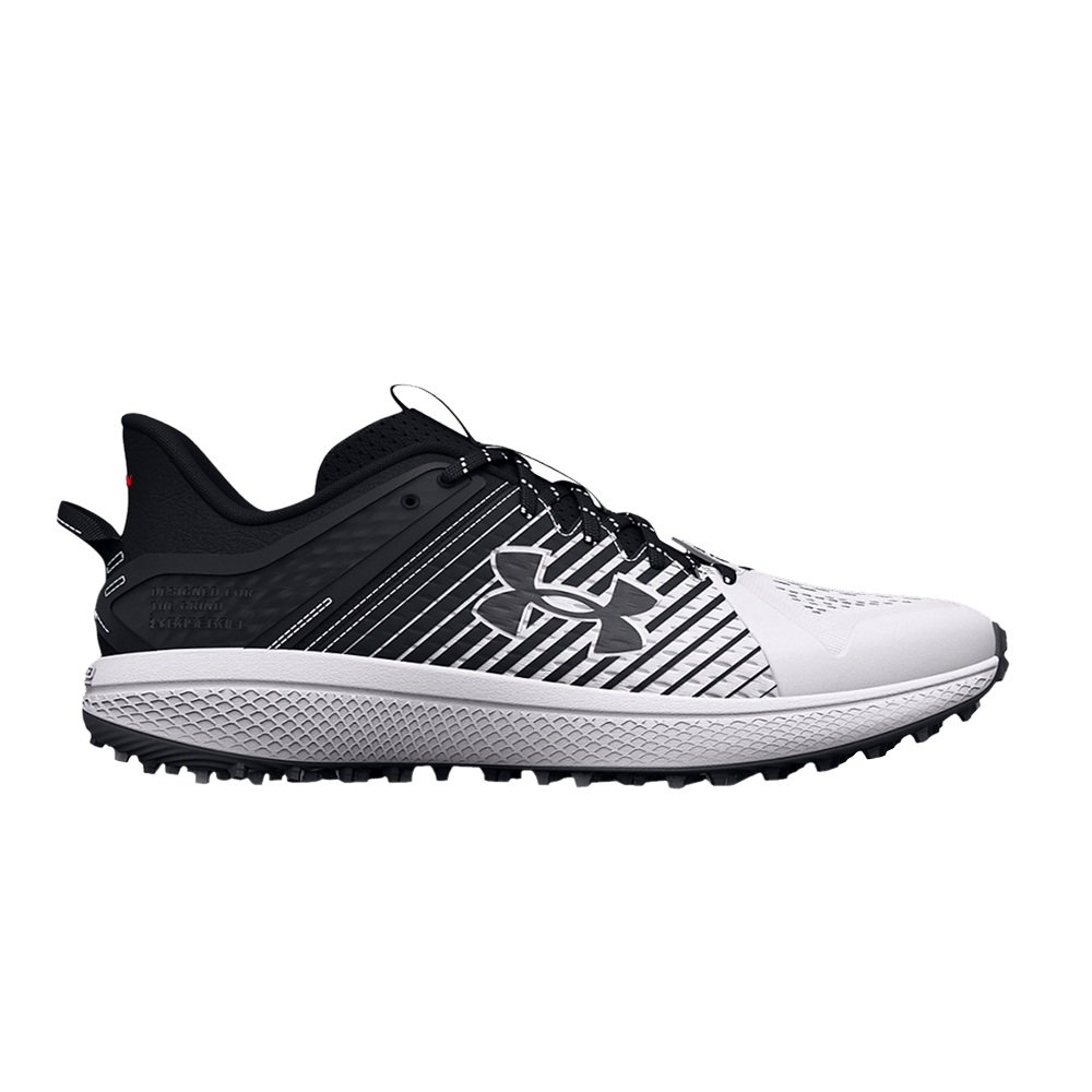 Pre-owned Under Armour Yard Tf 'black White'