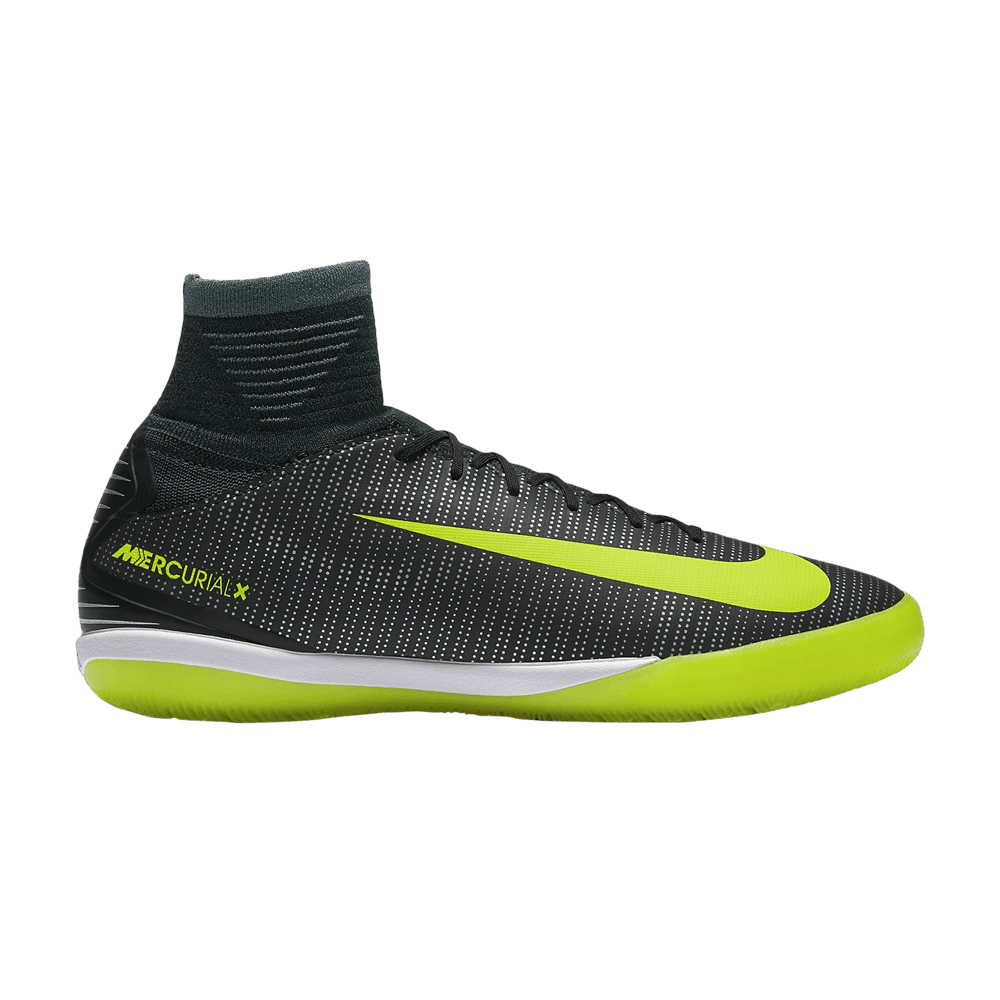 Pre-owned Nike Mercurialx Proximo 2 Cr7 Ic Gs 'seaweed Volt' In Green