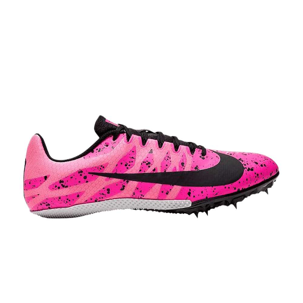 Pre-owned Nike Zoom Rival S 9 'paint Splatter - Pink Blast'